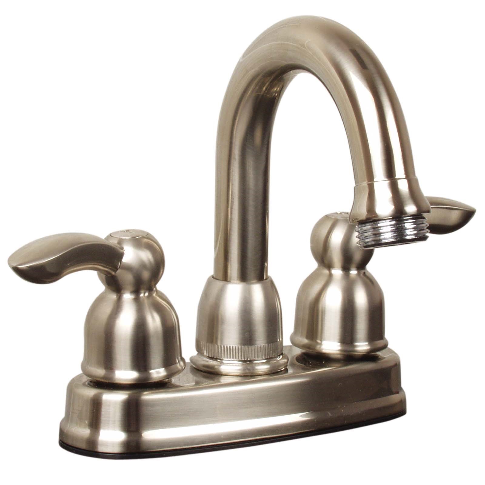 ESL0440 ESSENCE SWING SPOUT LAUNDRY LEVER HANDLES, BN