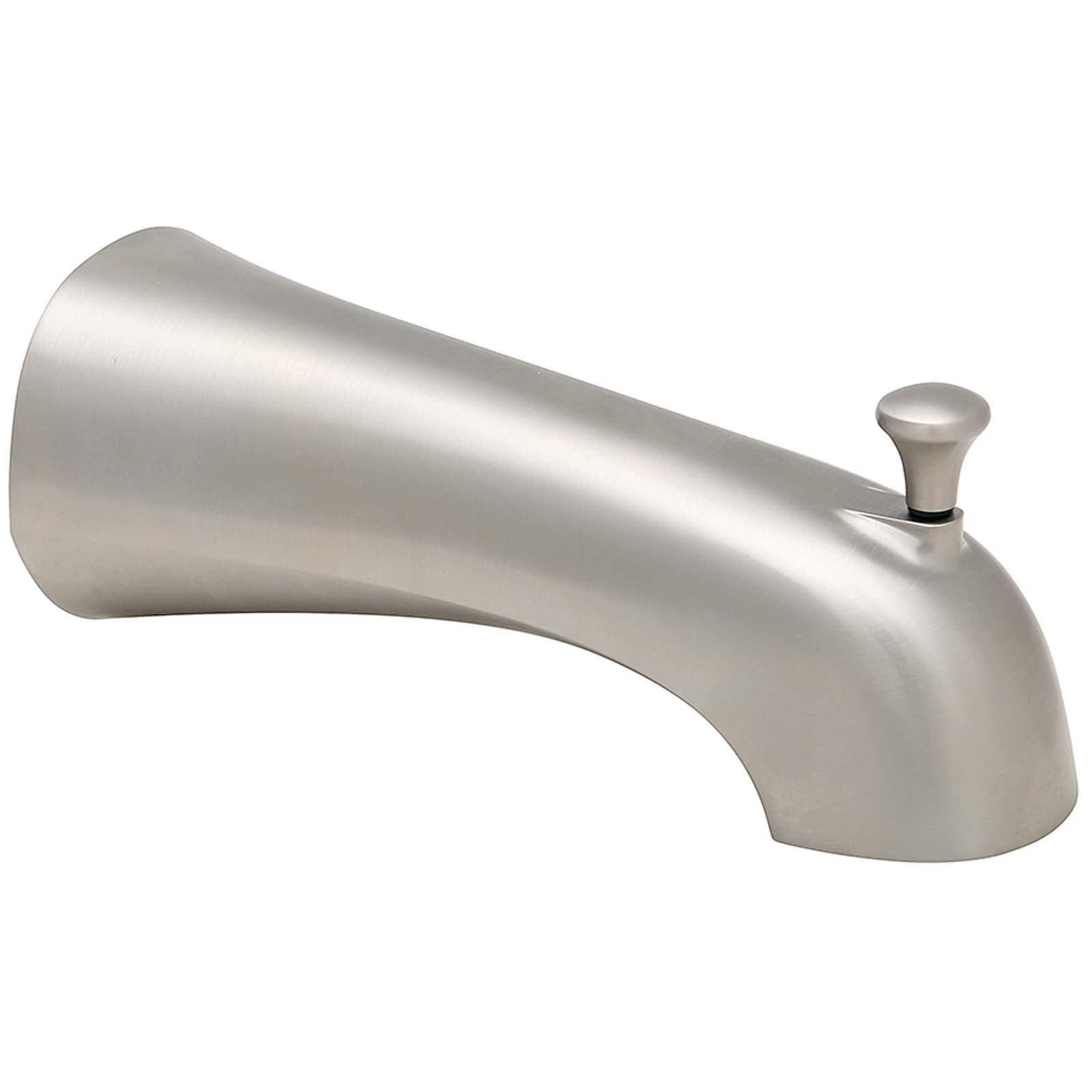51088W UNIVERSAL TUB SPOUT, BRUSHED NICKEL, 7-1/2 L