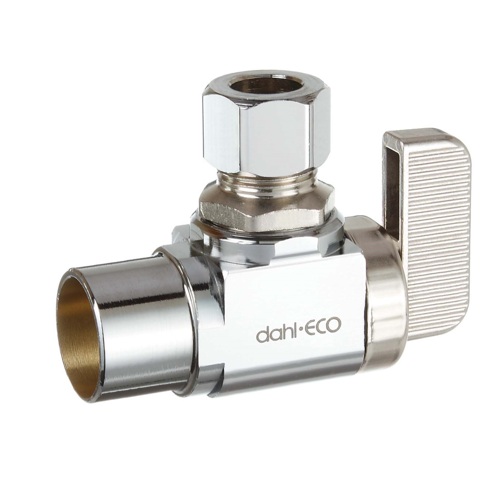 53440NL 1/2 X 3/8 CHROME PLATED BRASS (LEAD FREE) 1/4-TURN