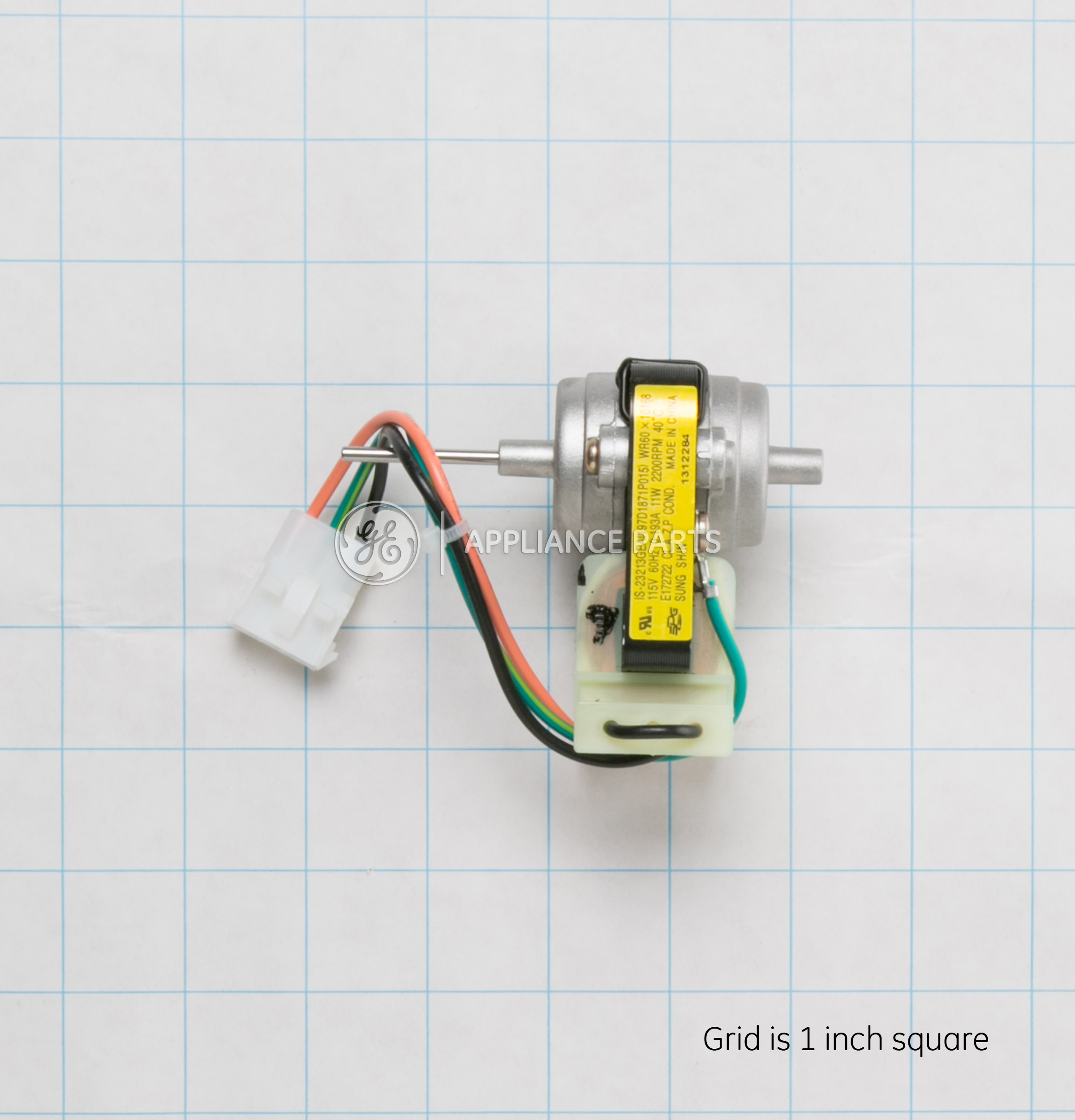 WR60X10168 GE Refrigerator Condenser Fan Motor