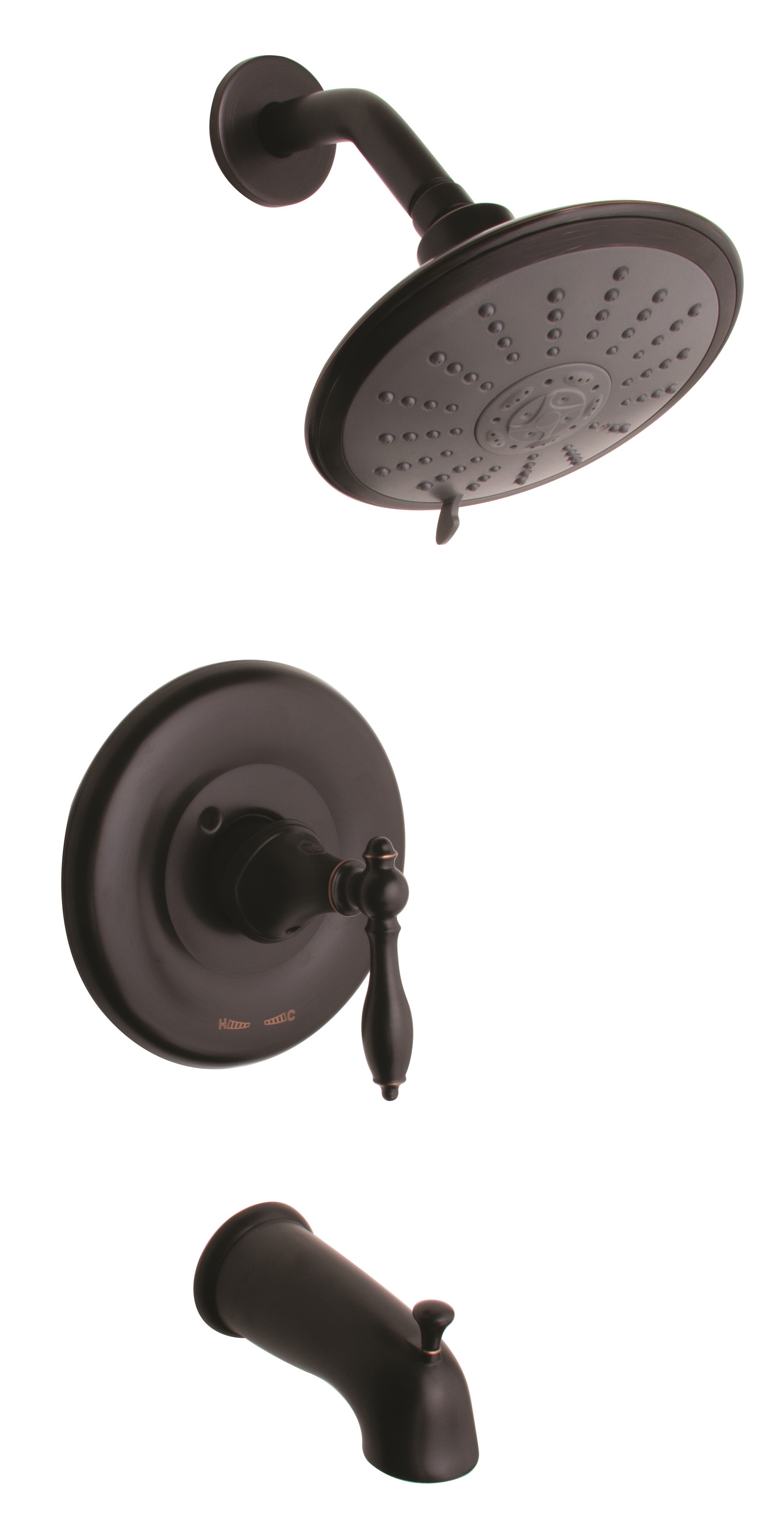 81523 TIMELESS SINGLE HANDLE PRESSURE BALANCED TUB & SHO