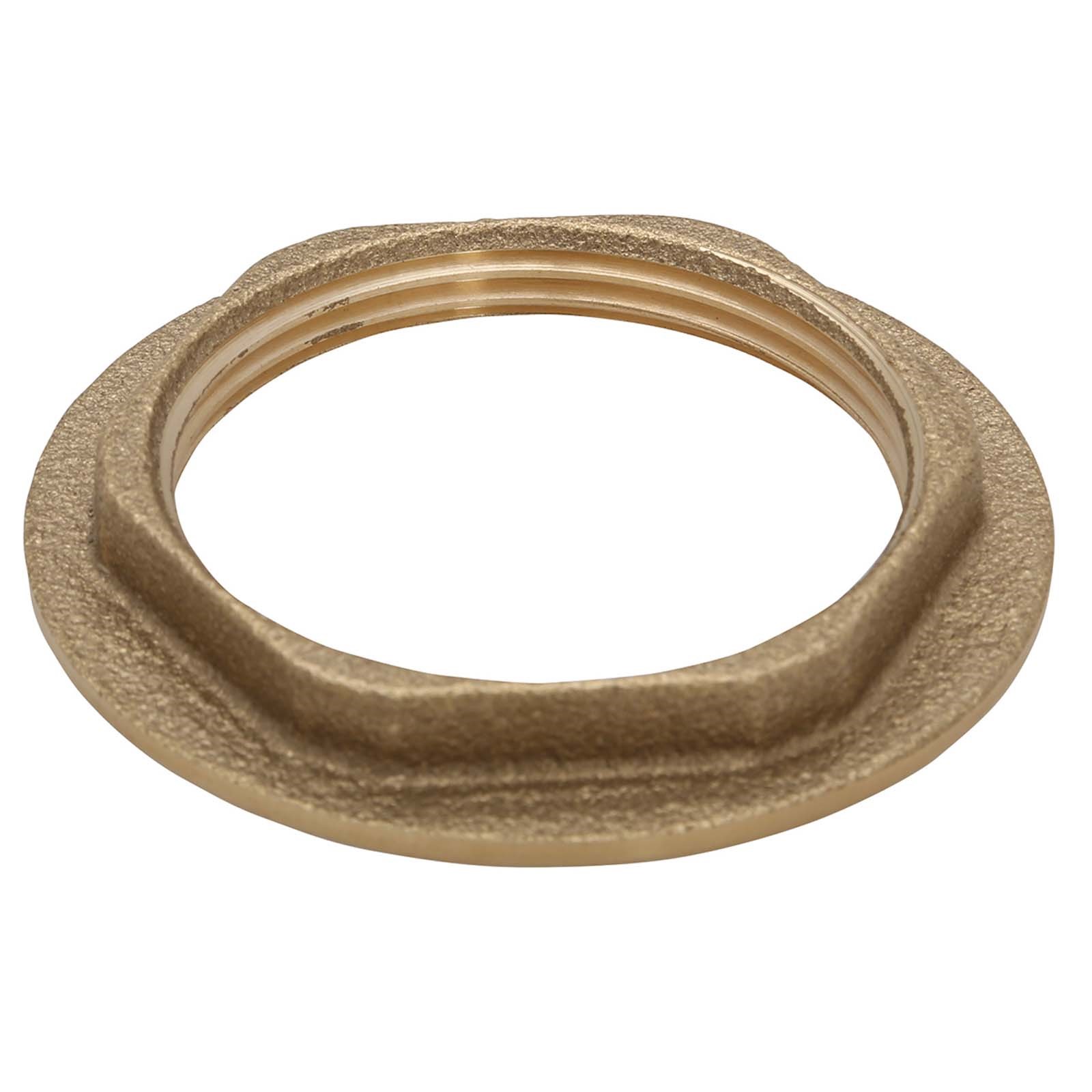 23648 HEAVY CAST BRASS SPUD LOCK NUT, 1-1/2