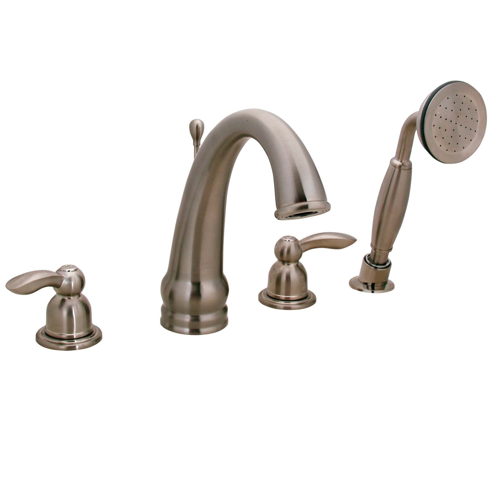 ESR1430 ESSENCE HI ARCH ROMAN TUB W/SPRAY,BN