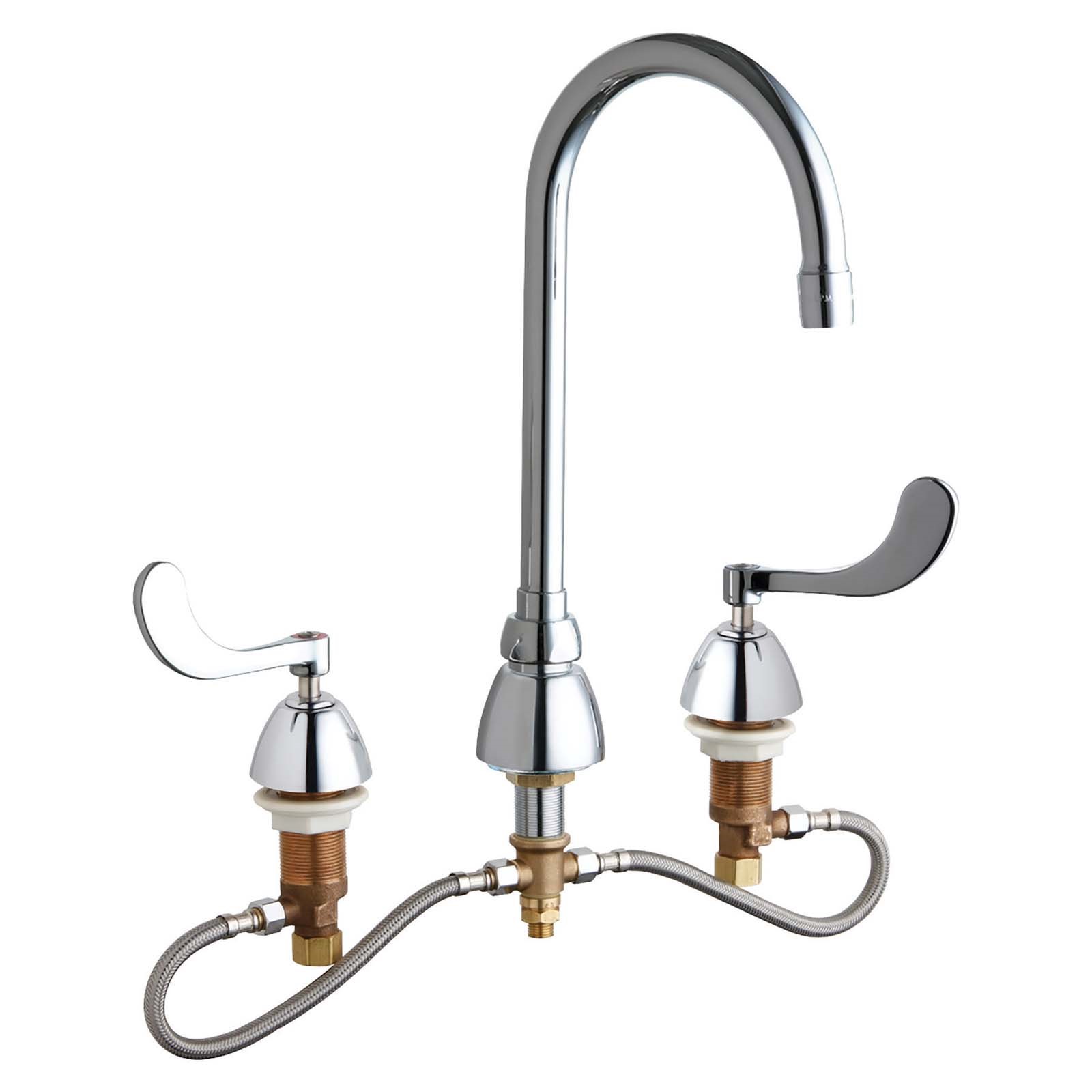 908029NL CHICAGO WIDESPREAD LAV. FAUCET NOLEAD