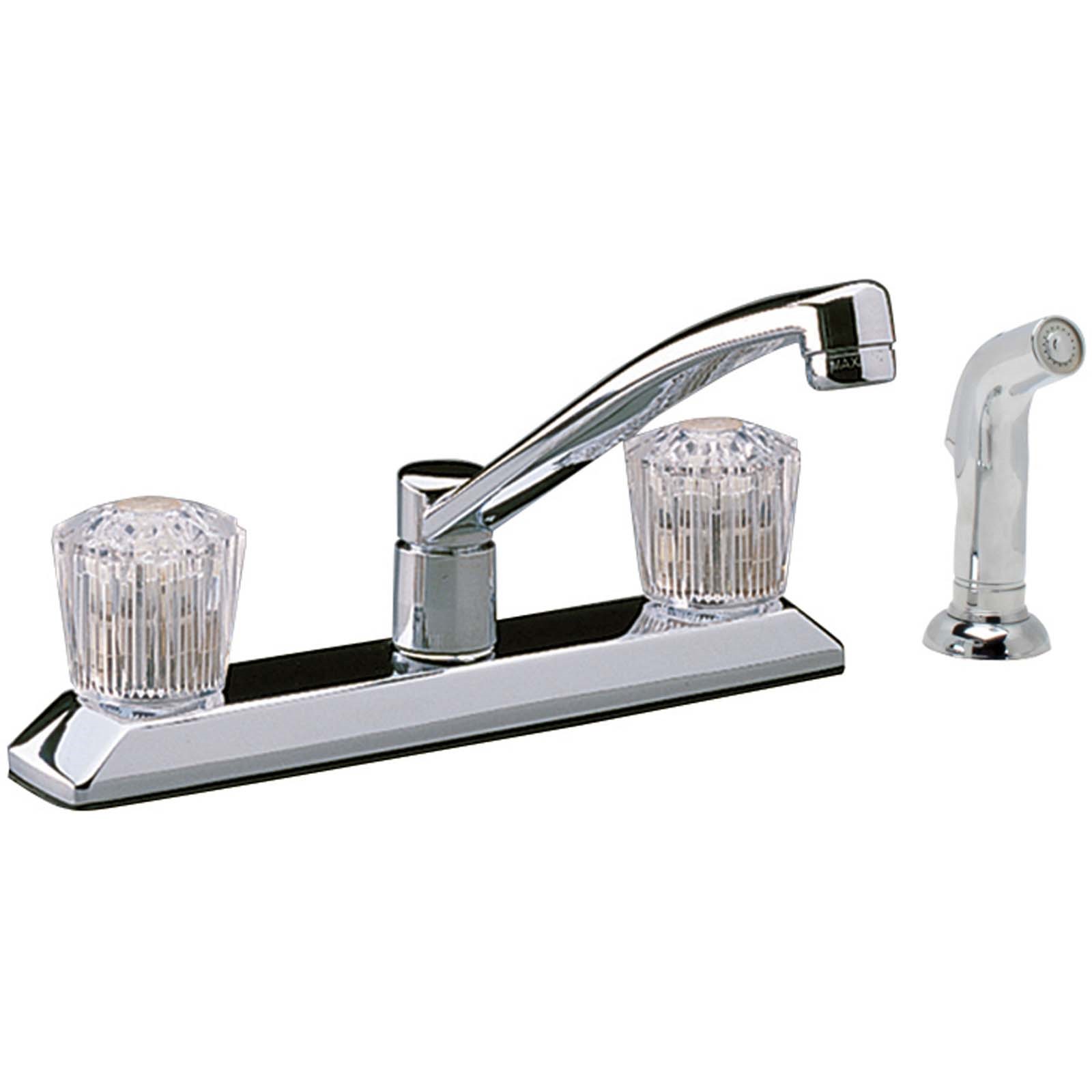 EKA7320 ENCORE 2 HDLE KITCHEN CLEAR ACRYLIC HDLES,W/SPRAY,