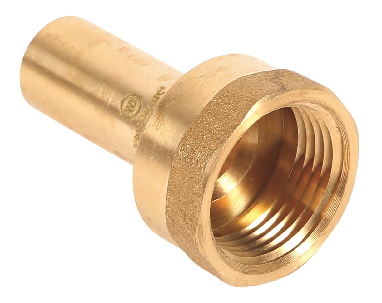83745 3/4 FPT X 1/2 FTG BRASS ADAPTER