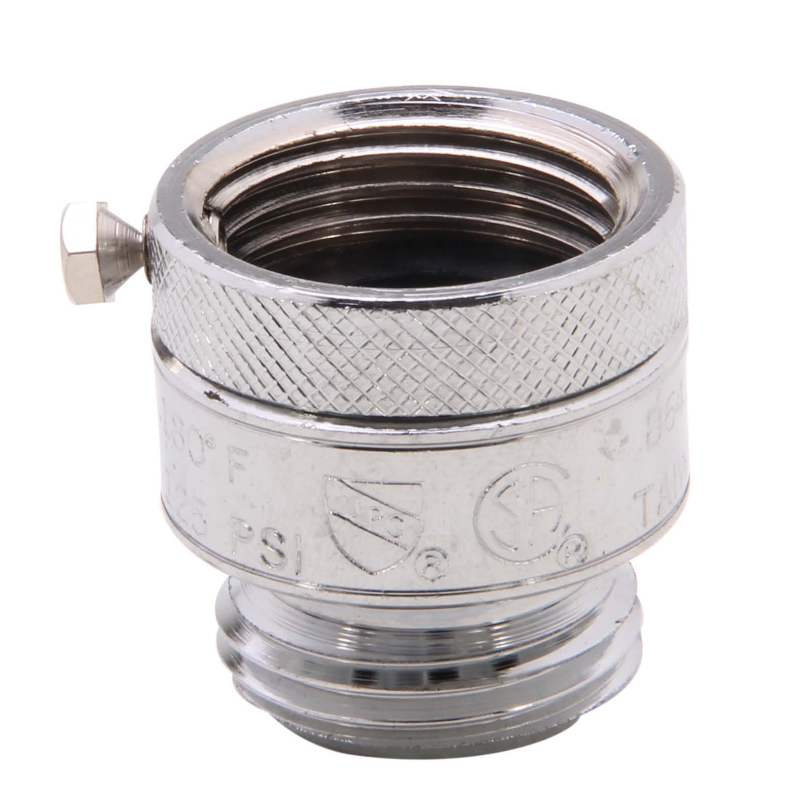 55661 3/4 NPT MANUAL DRAIN VACUUM BREAKER BRASS CHROME