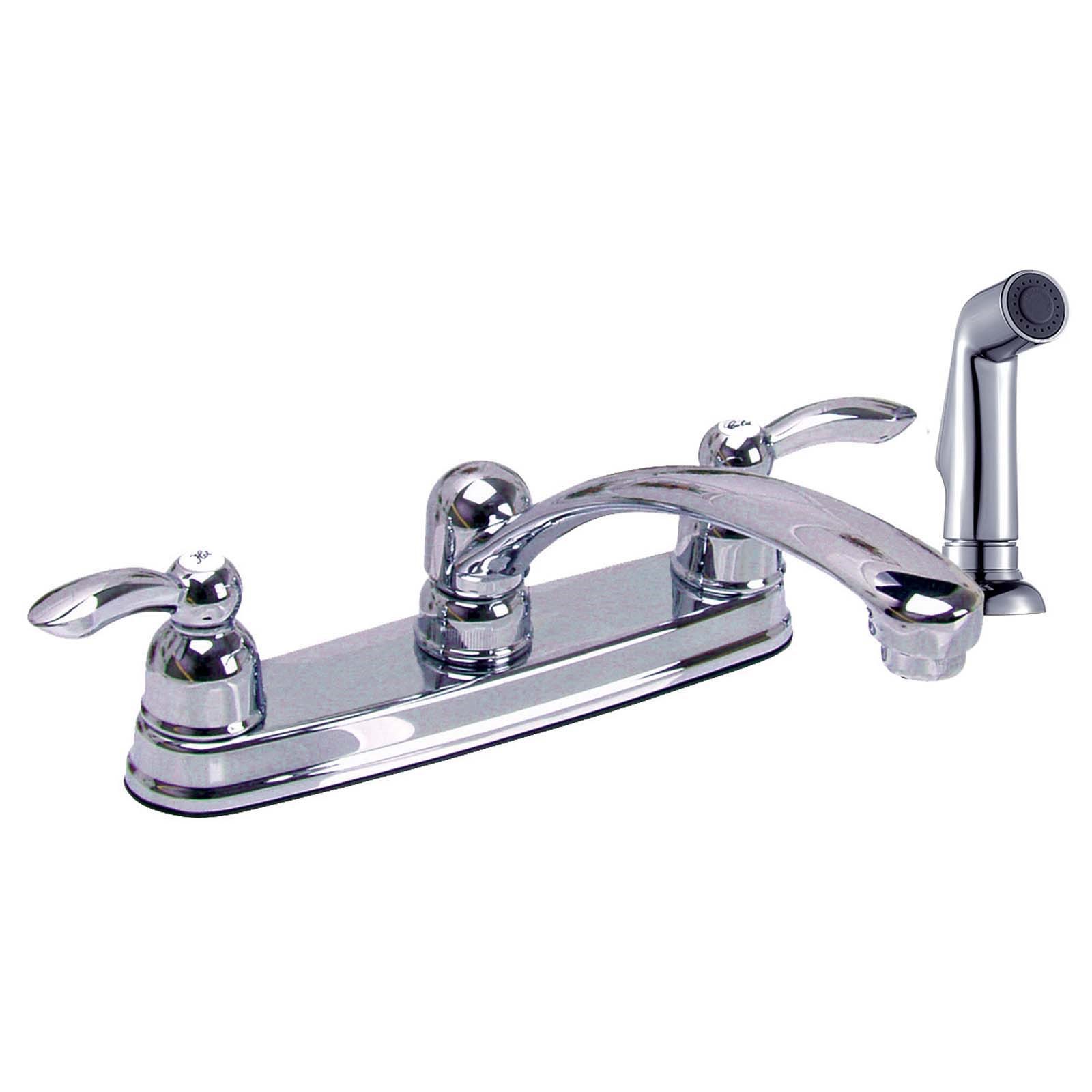 ESK7360 ESSENCE TWIN HANDLE KITCHEN LEVER HANDLE, W/SPRAY,