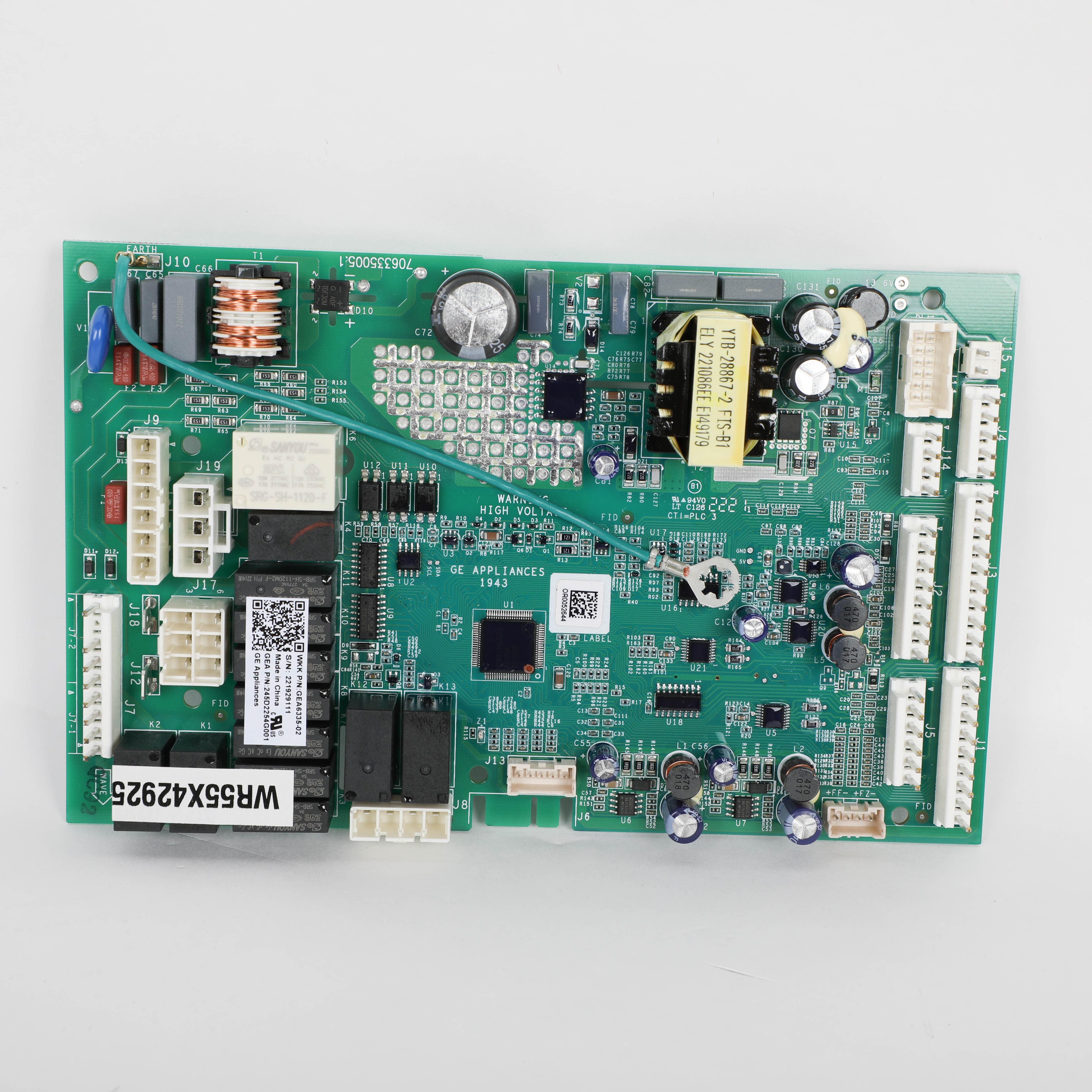 WR55X42925 GE Mainboard Assembly