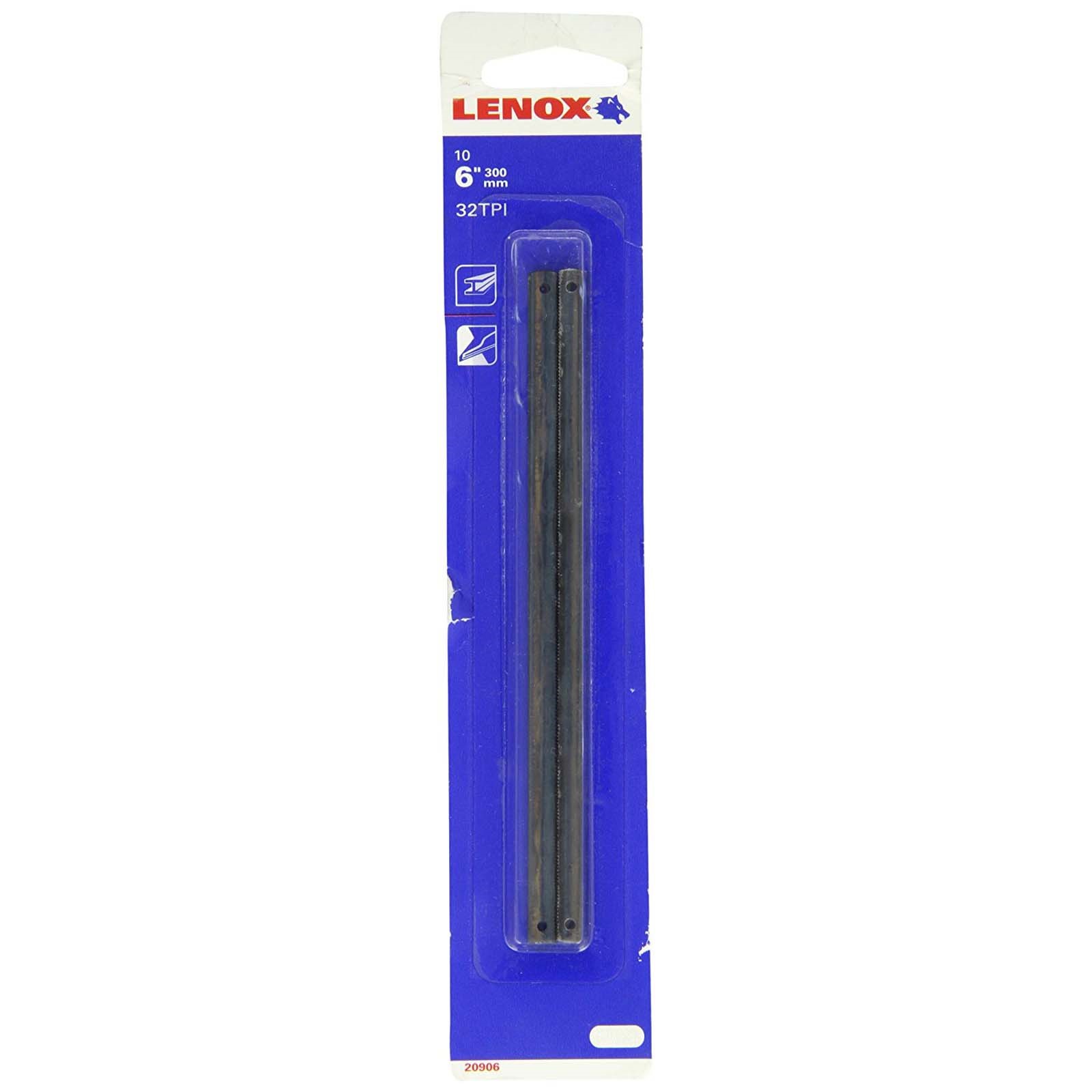 20955 6 32TPI CLOSE QUARTERS HACKSAW BLADE (10 PACK)