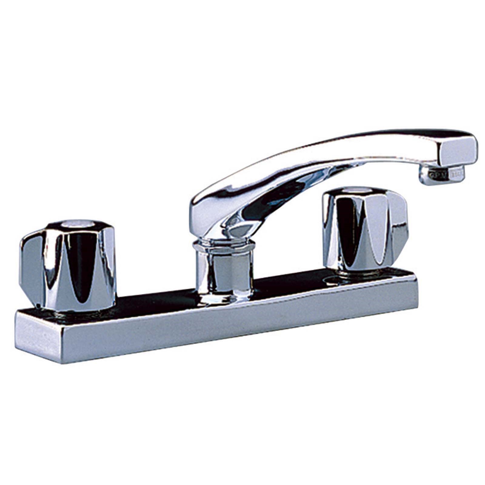 52430W FINALE KITCHEN WITH CAST SPOUT CANOPY BLADE HDLES,