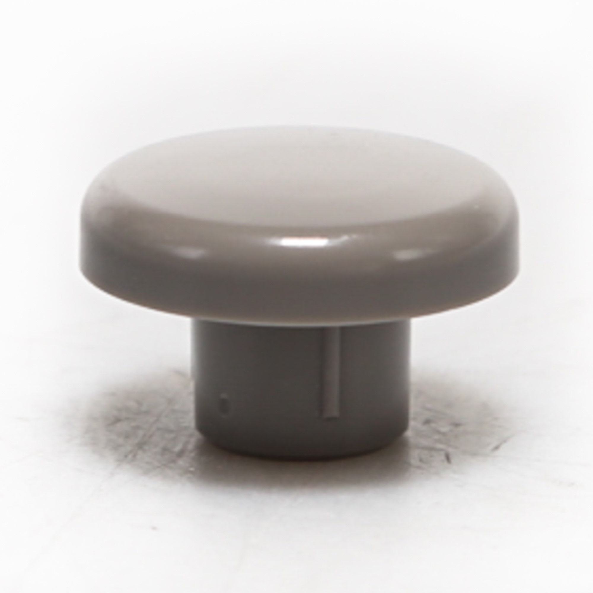 240381307 Frigidaire Refrigerator Hinge Button Plug, Gray
