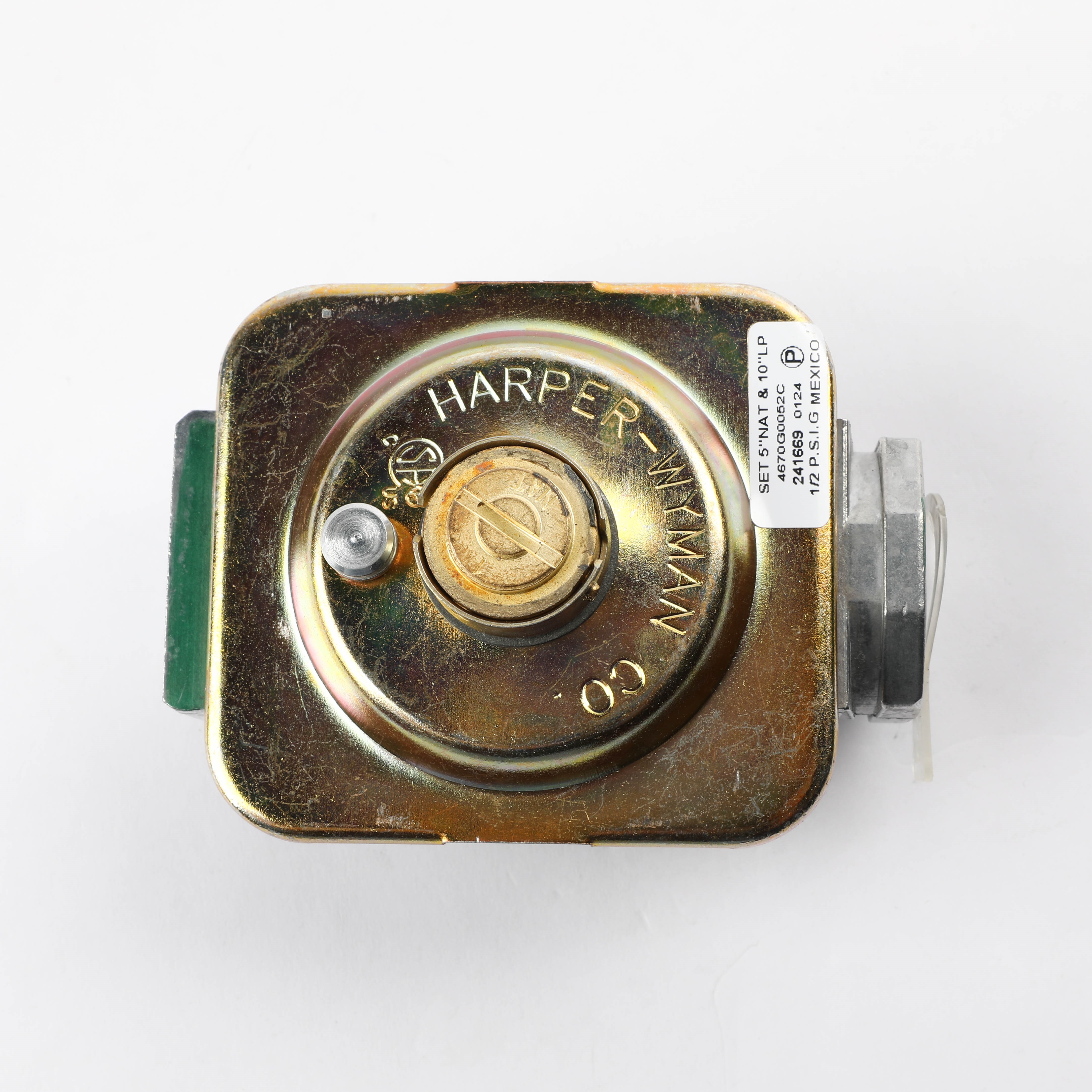 249999 Fisher & Paykel Range Regulator Ng/Lp Drilled V2