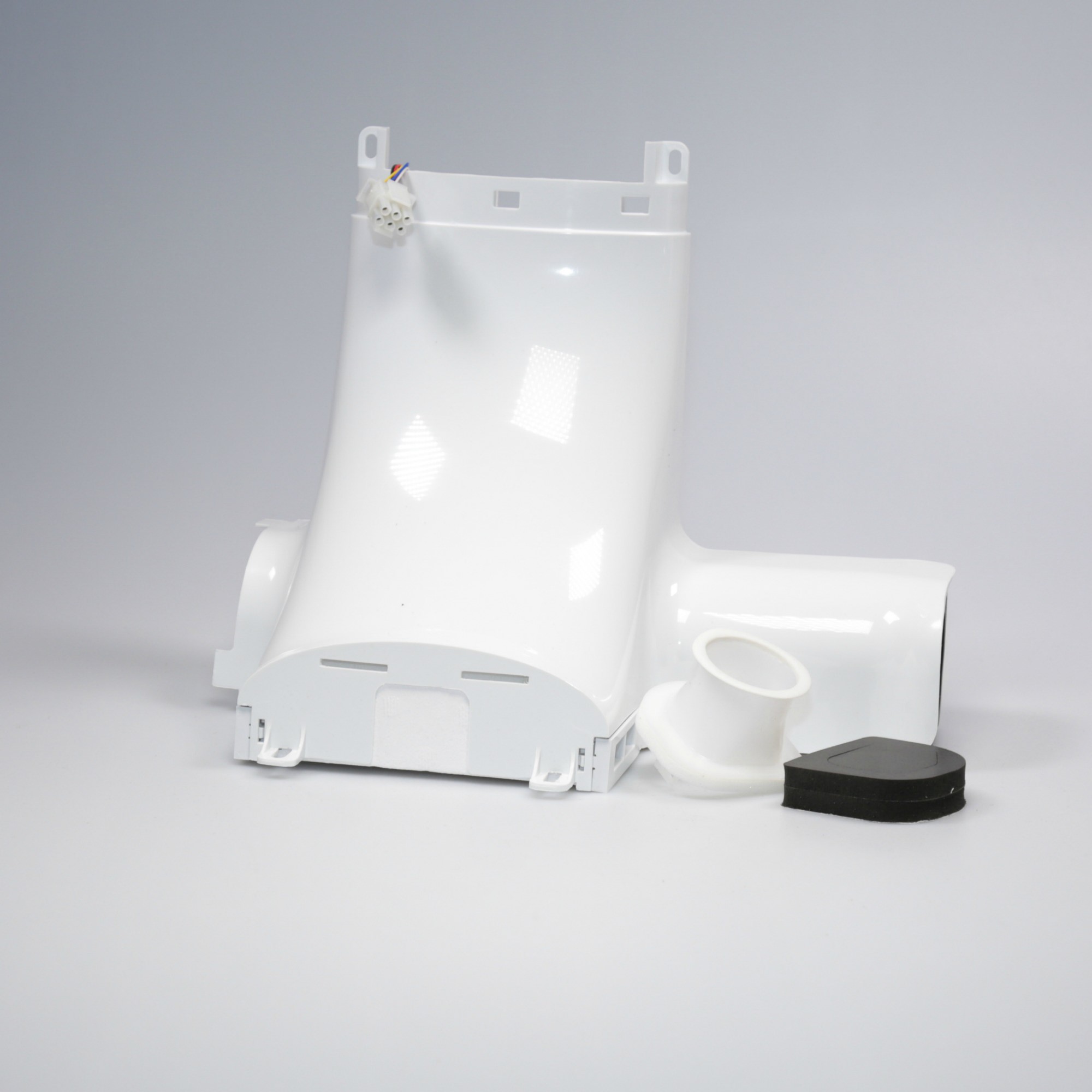 WR49X10091 GE Refrigerator Fresh Food Damper Inlet Cover Kit