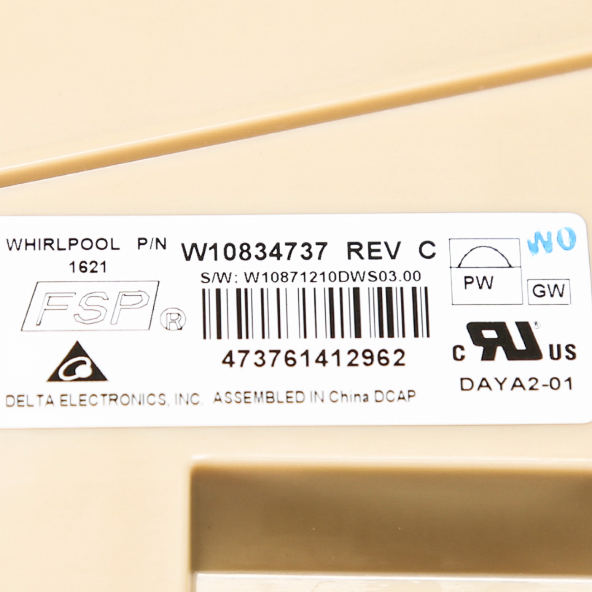 Whirlpool W10906425