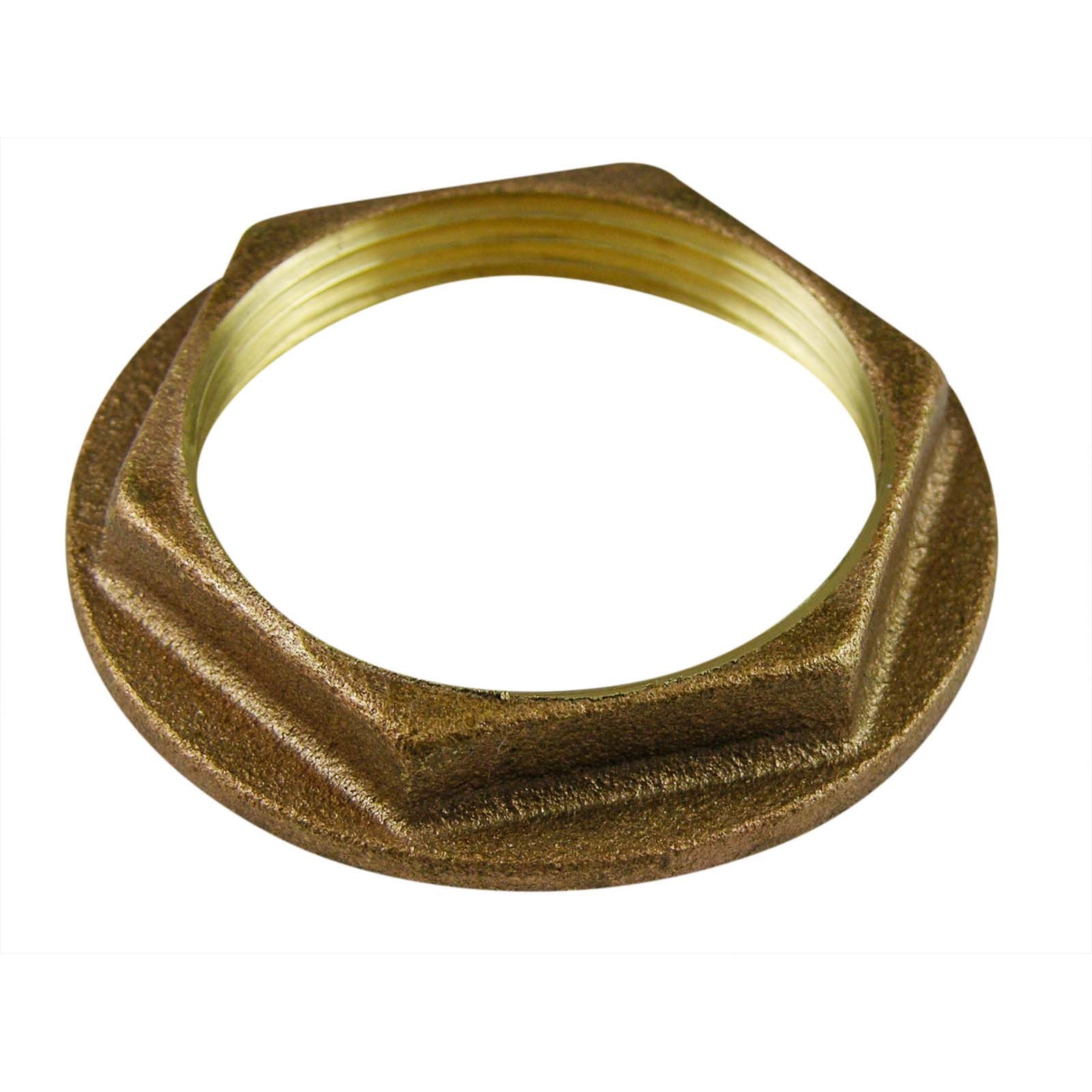 40517 SOLID BRASS CLOSET SPUD NUT, 2 X 2-13/16