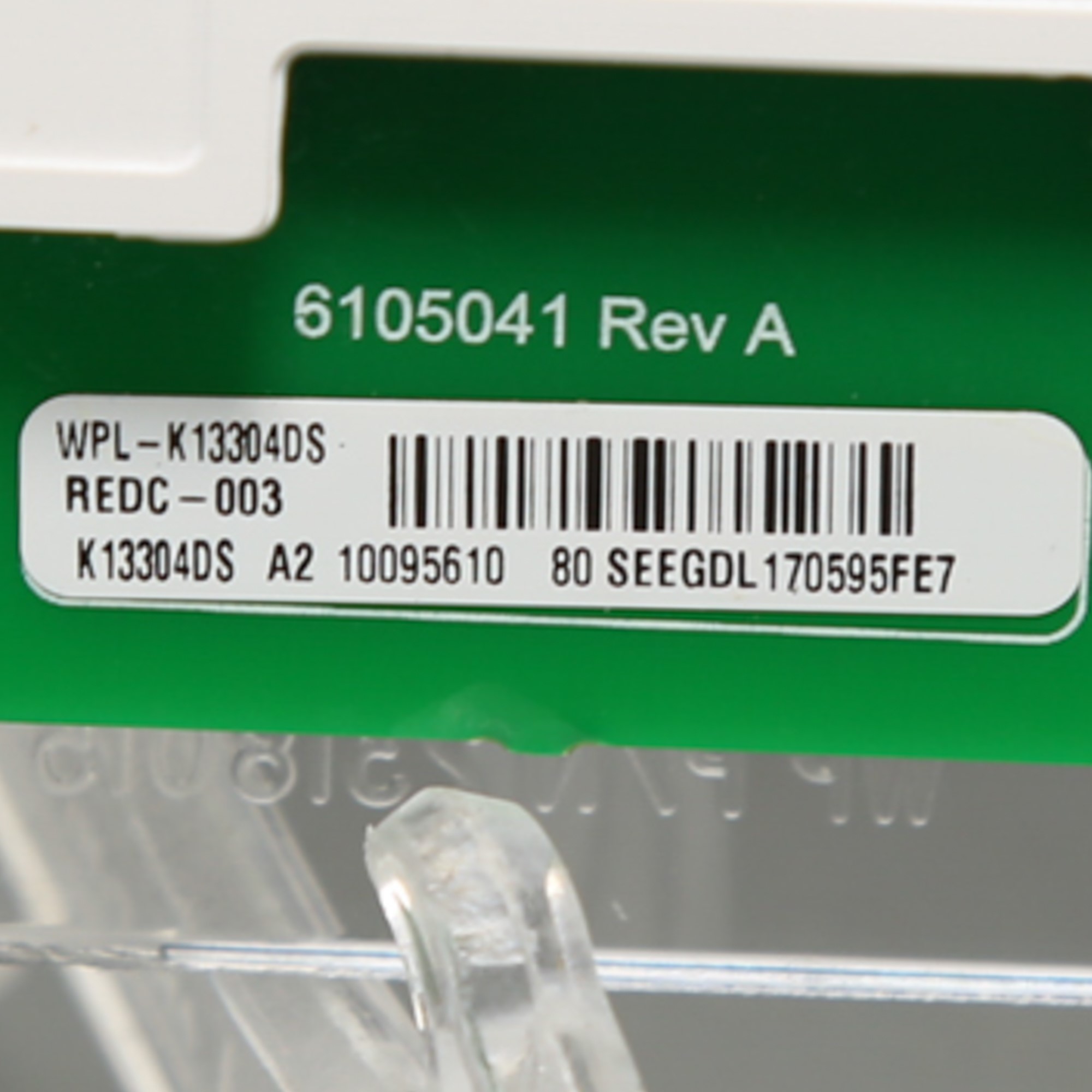 WPW10151236 Whirlpool Refrigerator User Control And Display Board