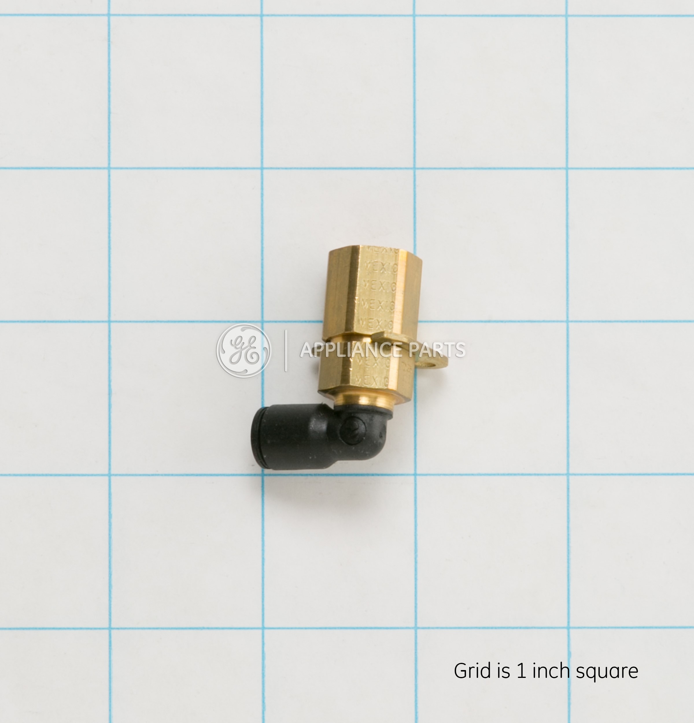 WE1M943 ELBOW AND NOZZLE ASM