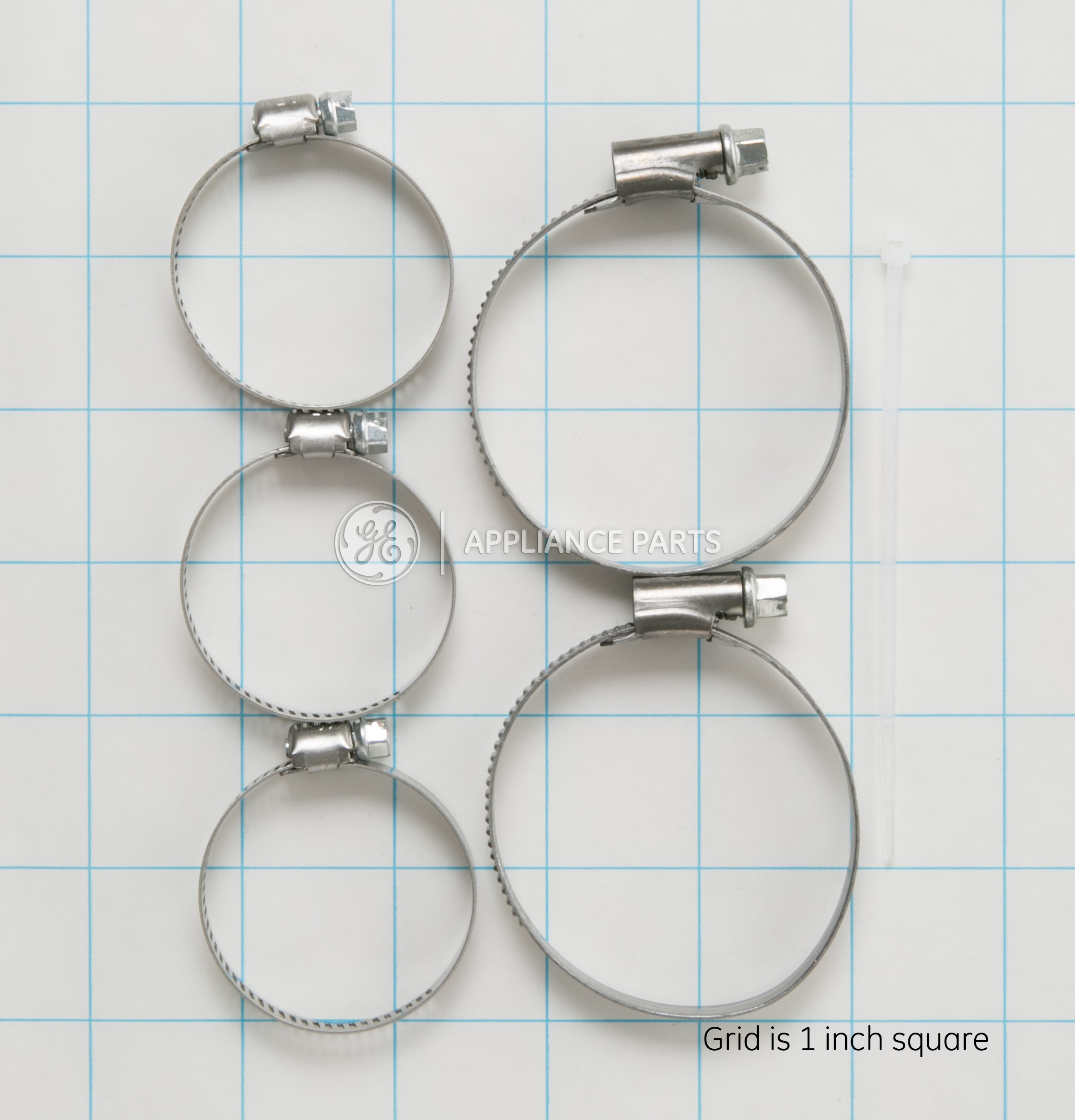 WD35X10382 GE Dishwasher PIRANHA Clamps Kit