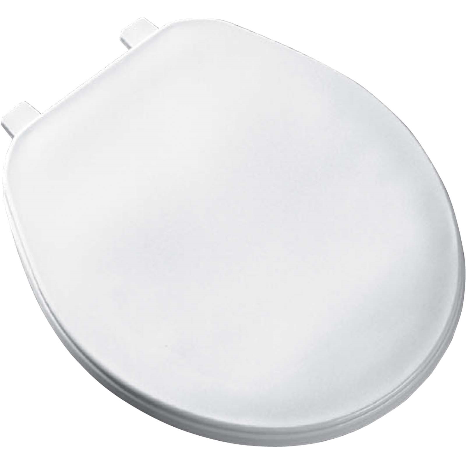 41204 BEMIS 70 CLOSED FRONT ROUND PLASTIC TOILET SEAT WI