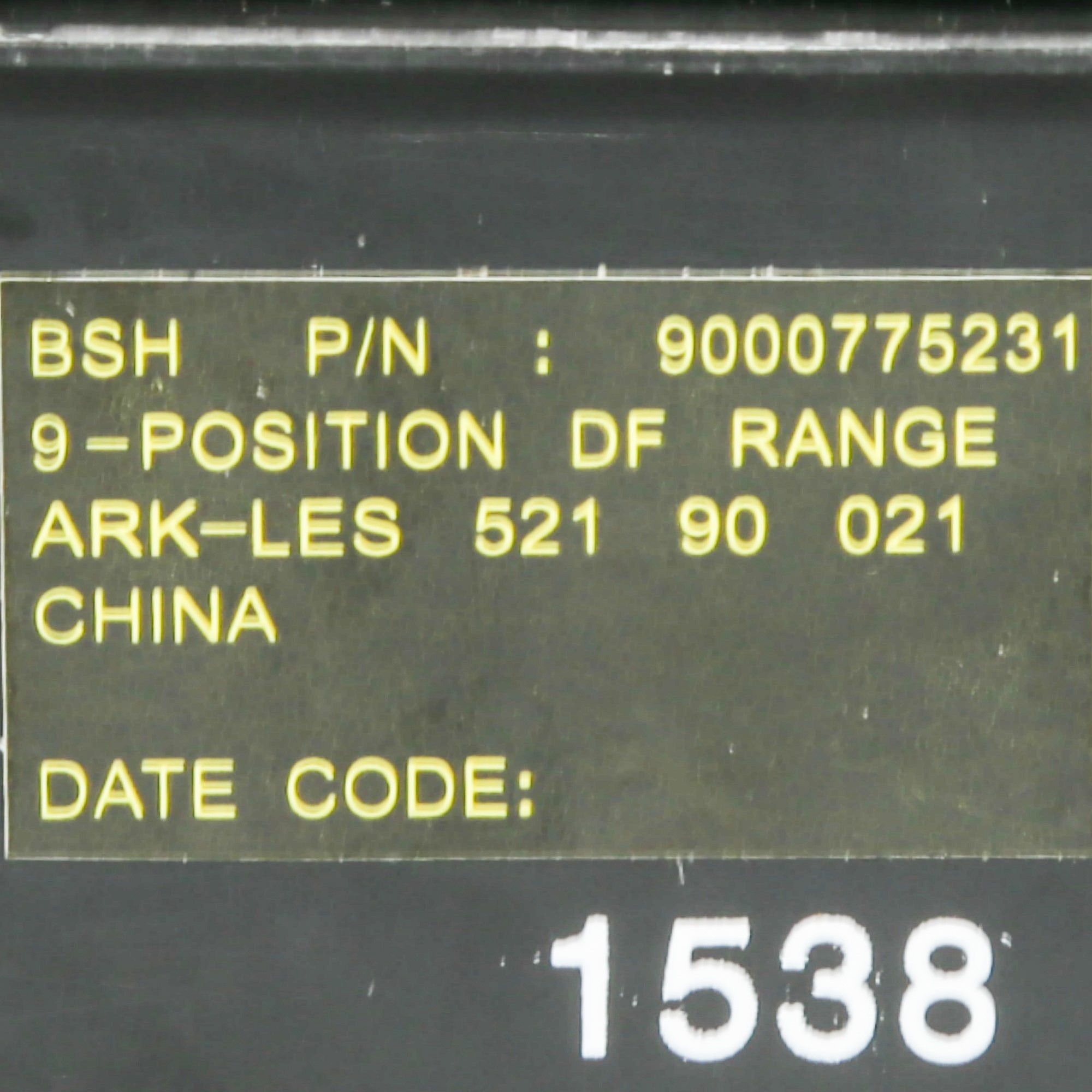 Bosch 00627970