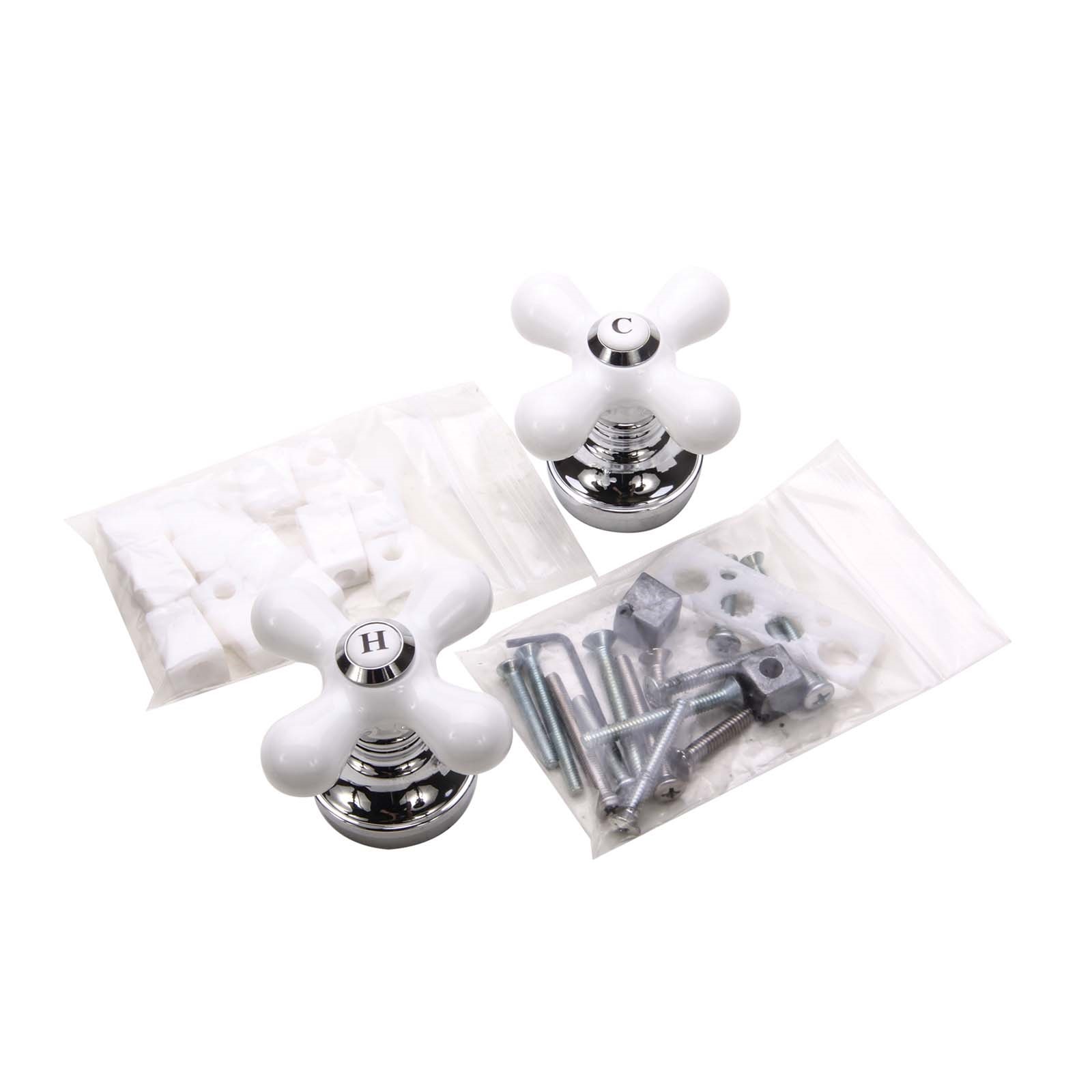 46142 PR CP POWDER COATED CROSS HDLE
