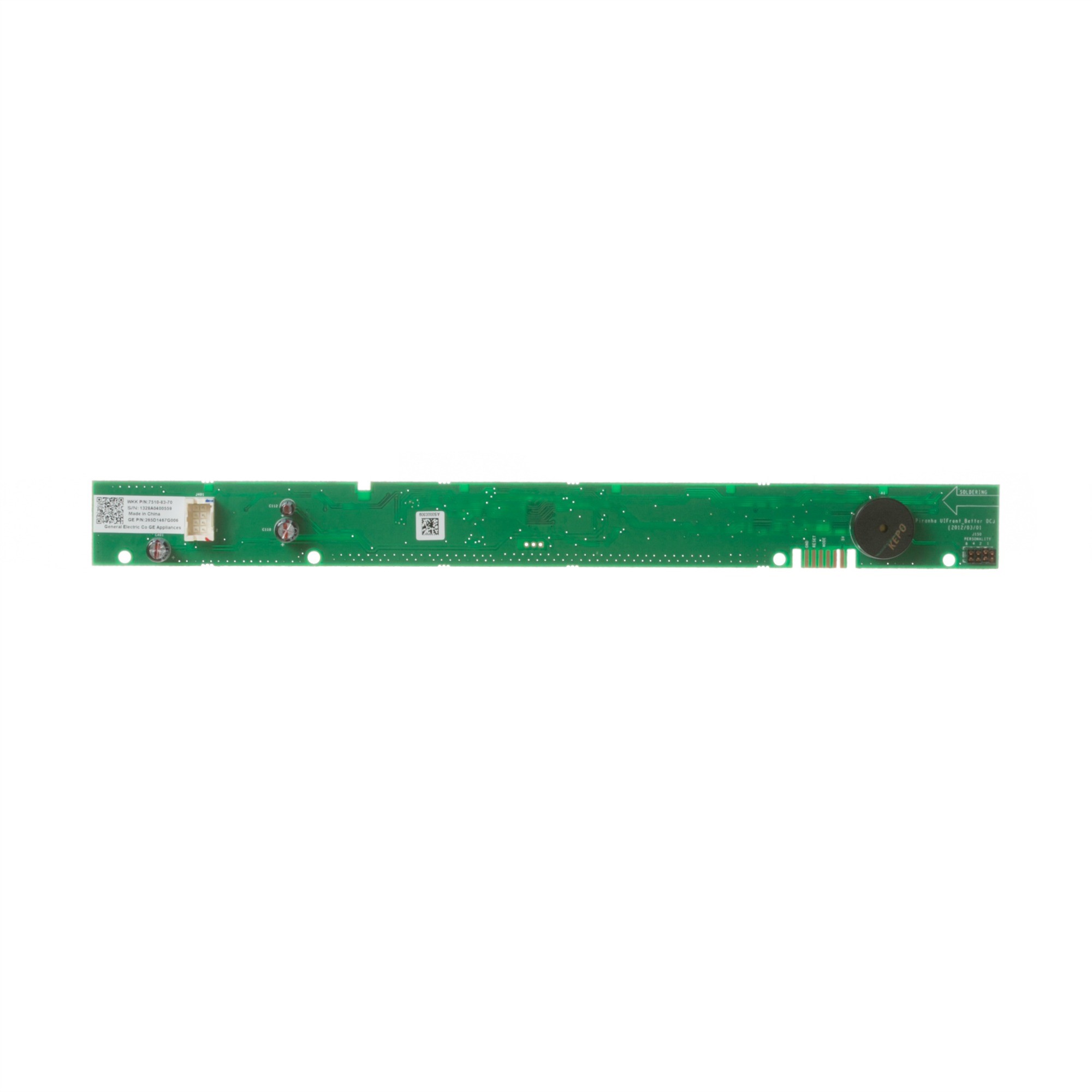 WD21X10551 KIT- SVC UI FRONT LOGIC..