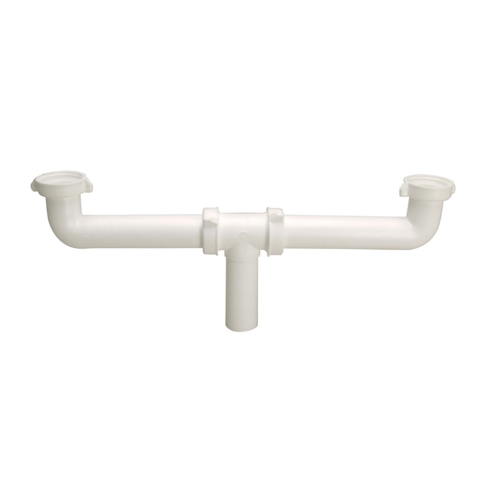 52661W 1-1/2 PLASTIC DIRECT CONNECT BAFFLE CENTER OUTLET