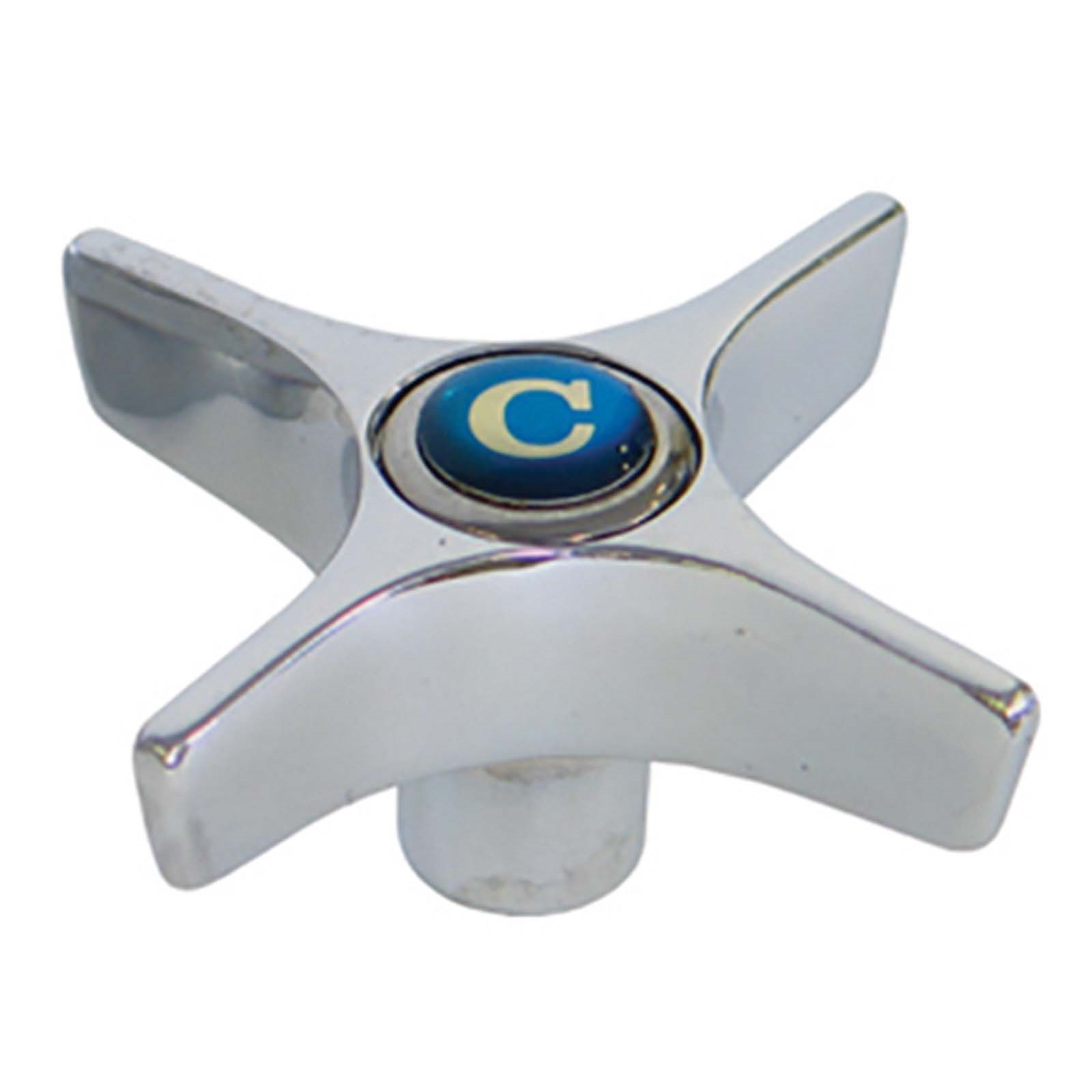 25324 CHROME PLATED 22-POINT BROACH COLD X-ARM HANDLE FO