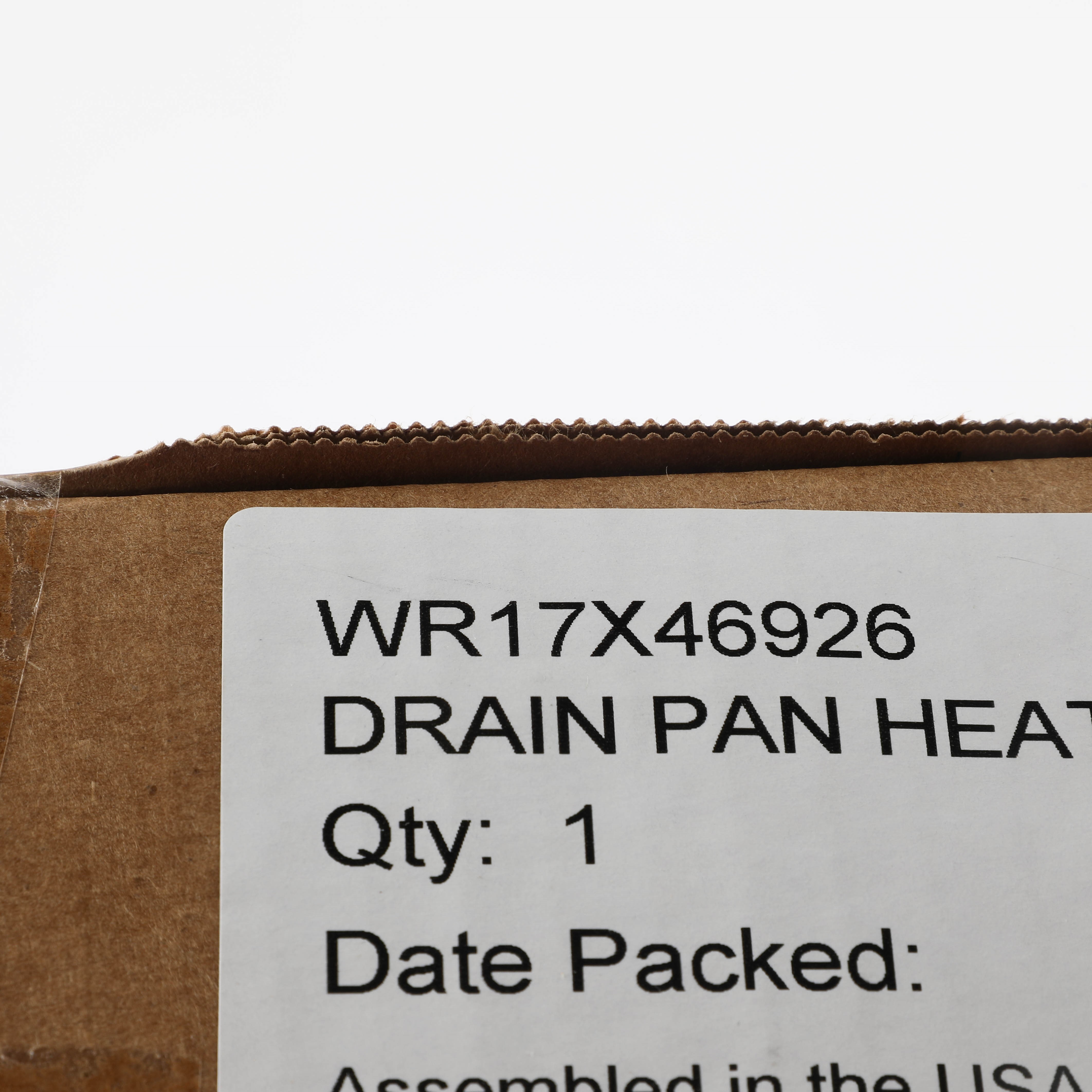 WR17X46926 - DRAIN PAN HEATER KIT