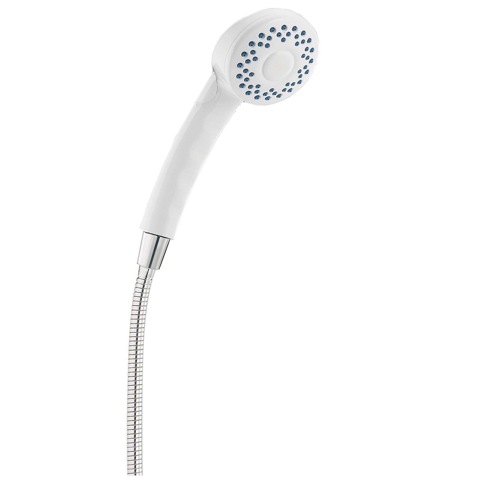 51064 DELTA 59462-WH-PK WHITE PLASTIC HAND SHOWER WITHOU