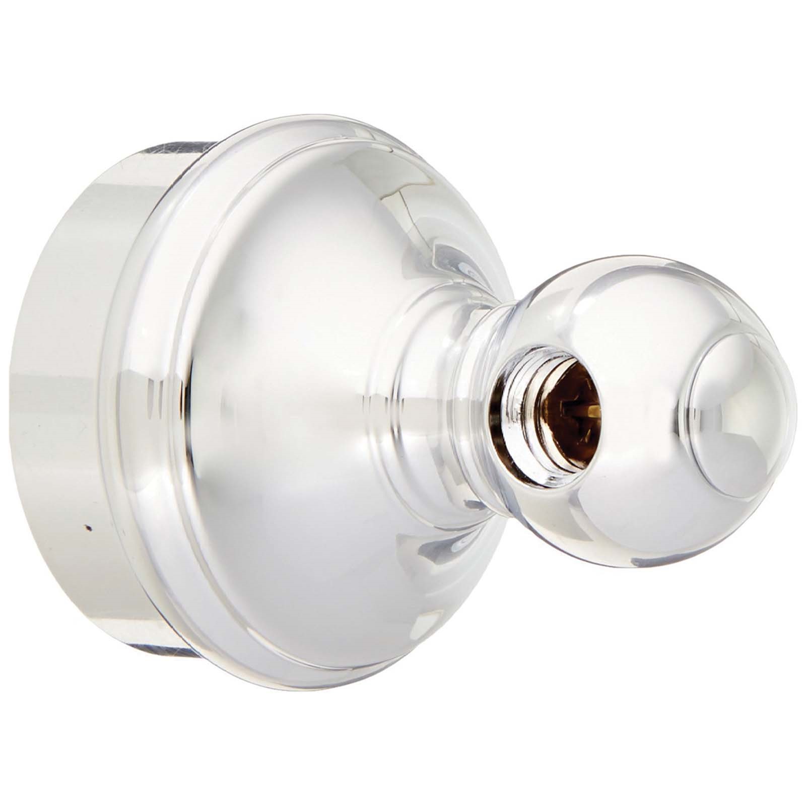 97668 SMALL LEVER HANDLE HUB AND SCREW, POLISHED CHROME