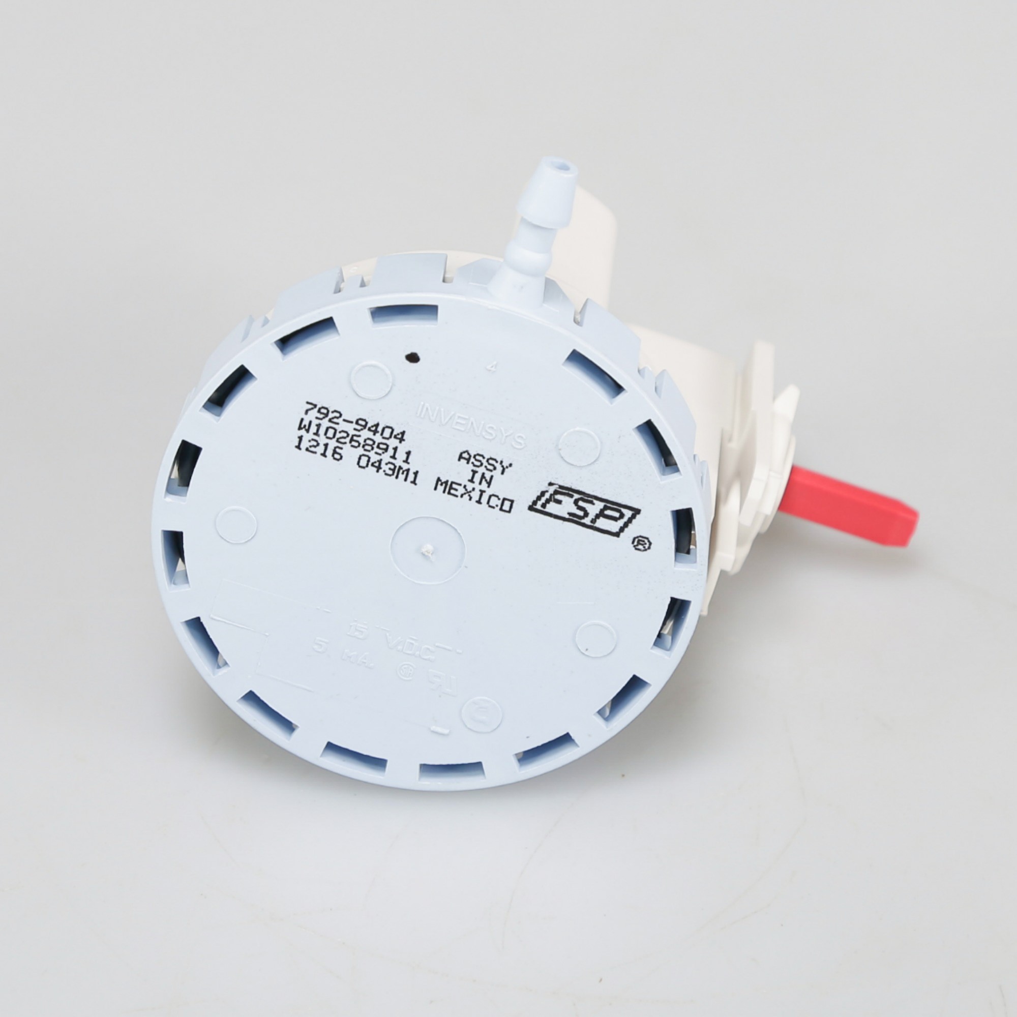 WPW10268911 Whirlpool Washer Water Level Switch