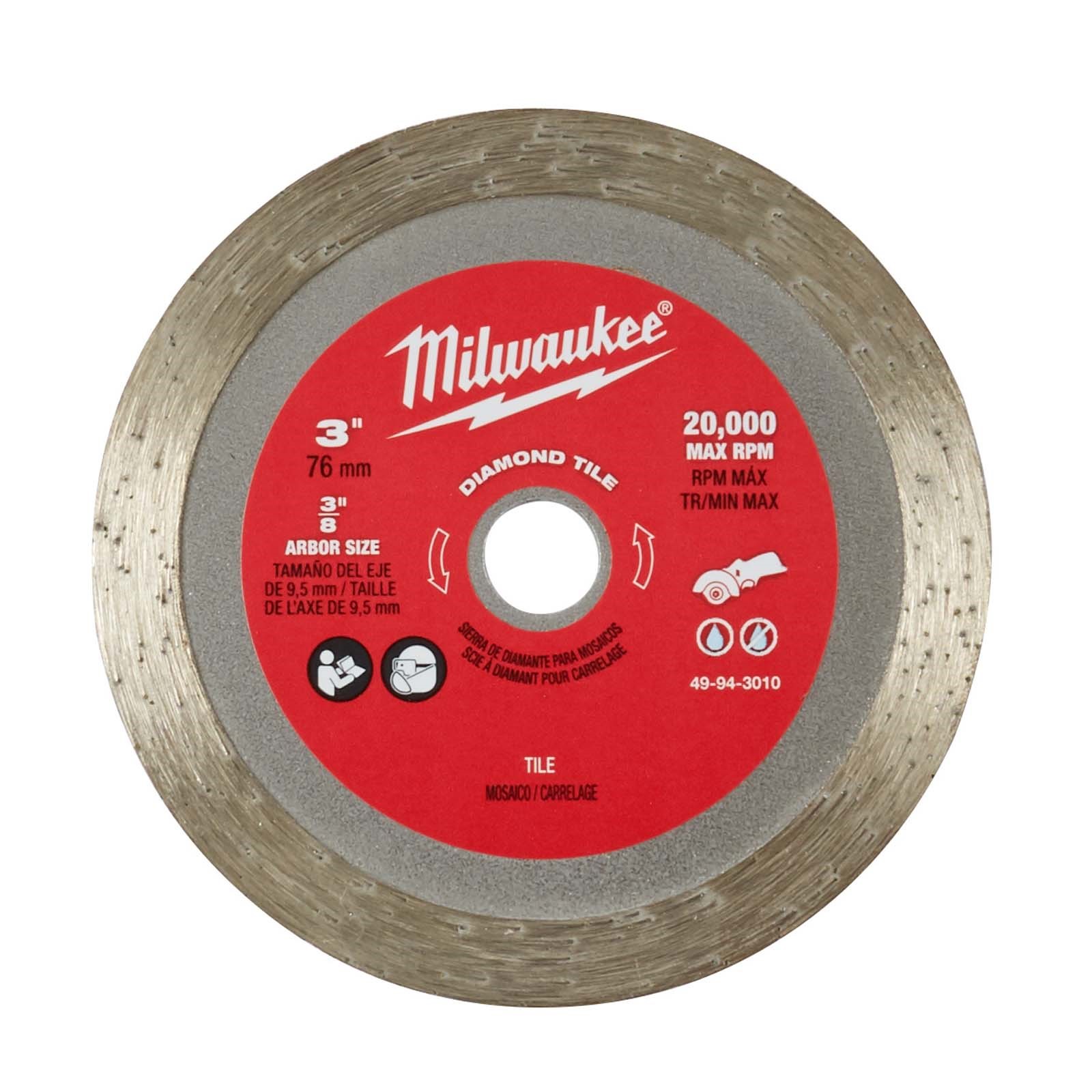 87096 3 DIAMOND TILE BLADE