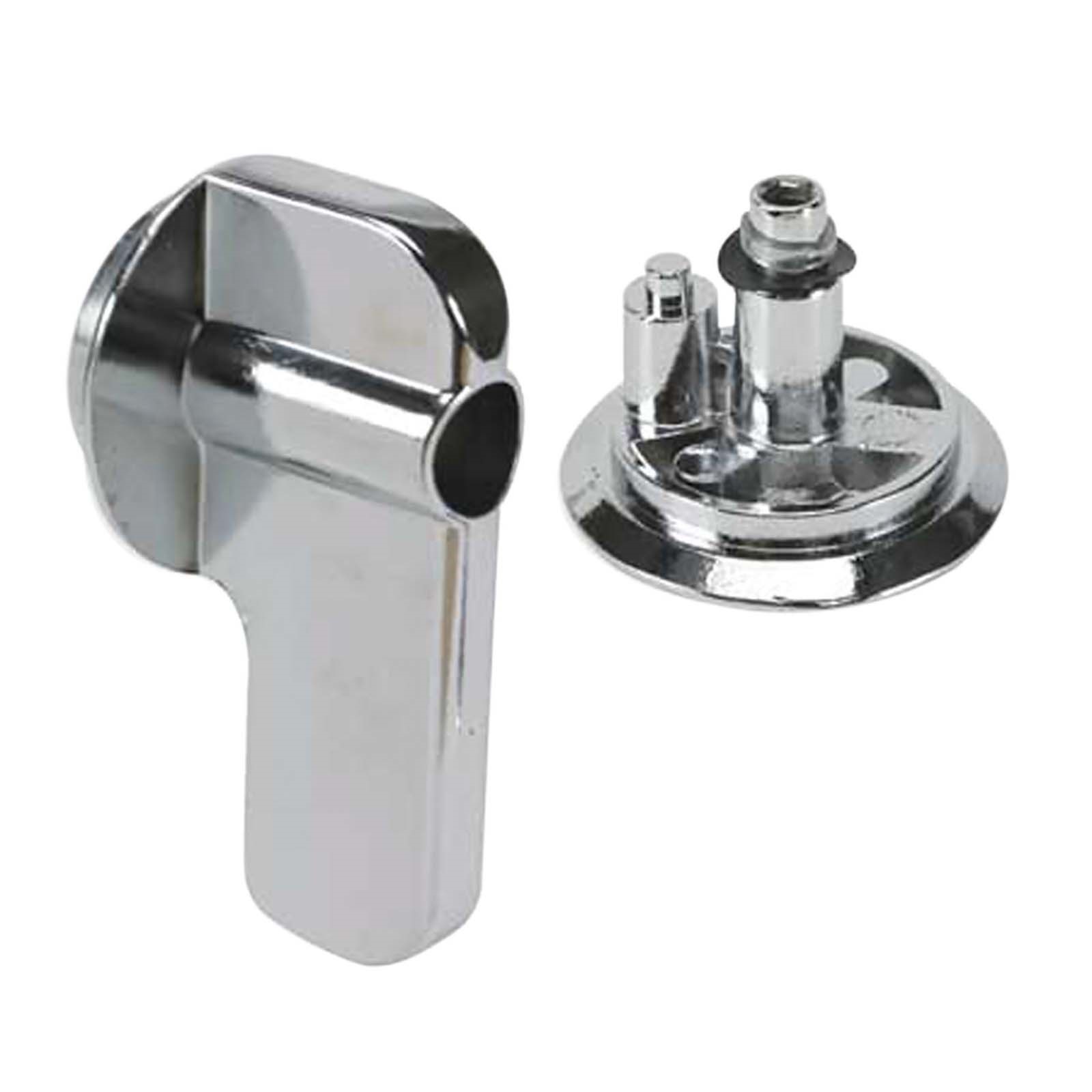 66410 ZAMAC ADA CONCEALED LATCH KNOB, ZAMAC/BRIGHT