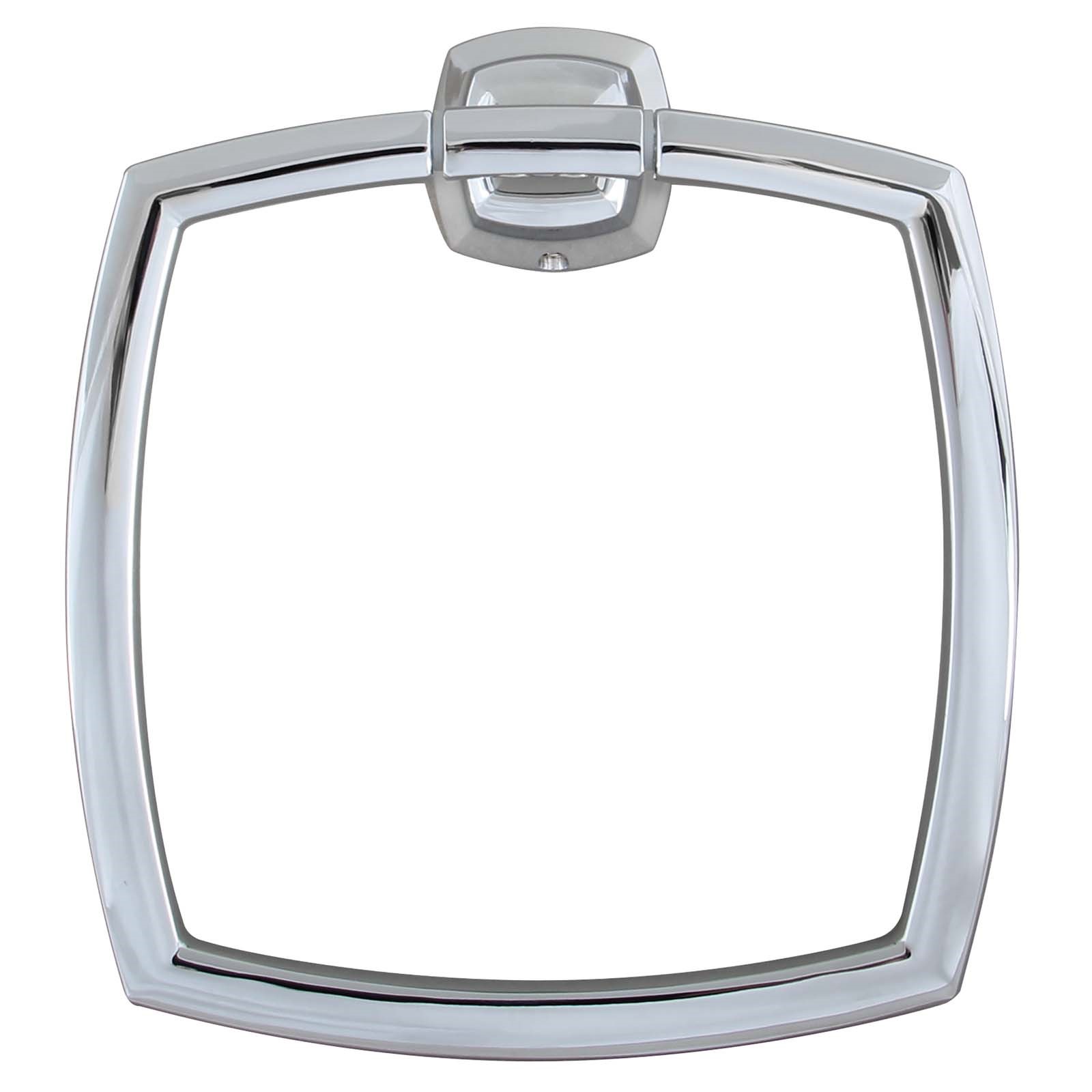 81657 ARCHITEC TOWEL RING, POLISHED CHROME