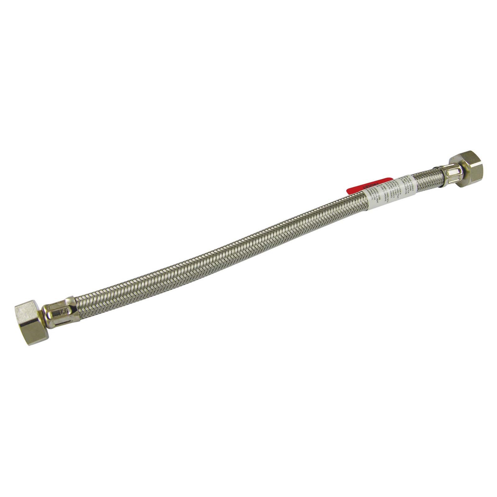 59695 1/2 IPS X 36 L CHROME PLATED STAINLESS STEEL FLEXI