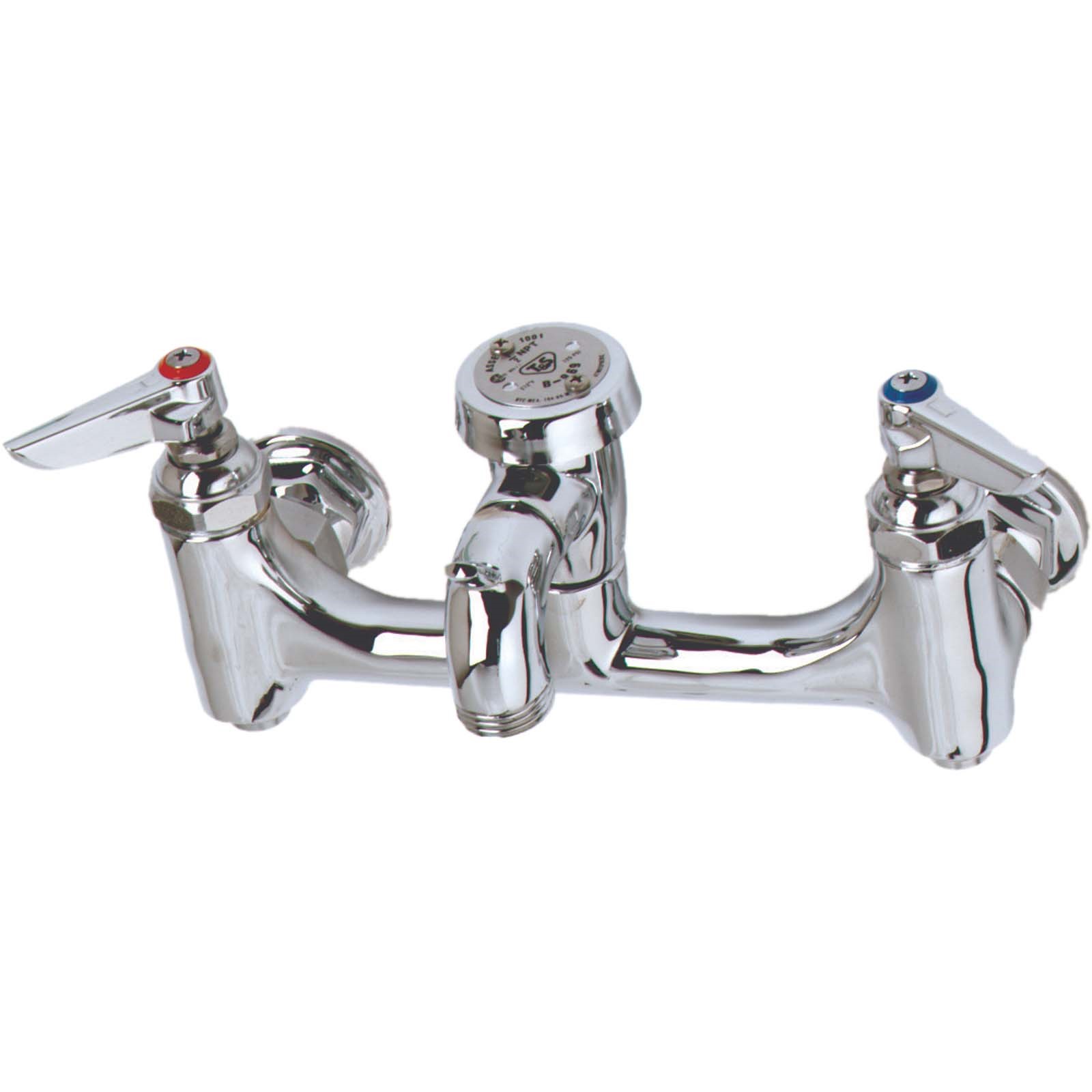 940402 T&S B-0674-RGHM BRASS WALL MOUNT 8 WIDESPREAD SERV