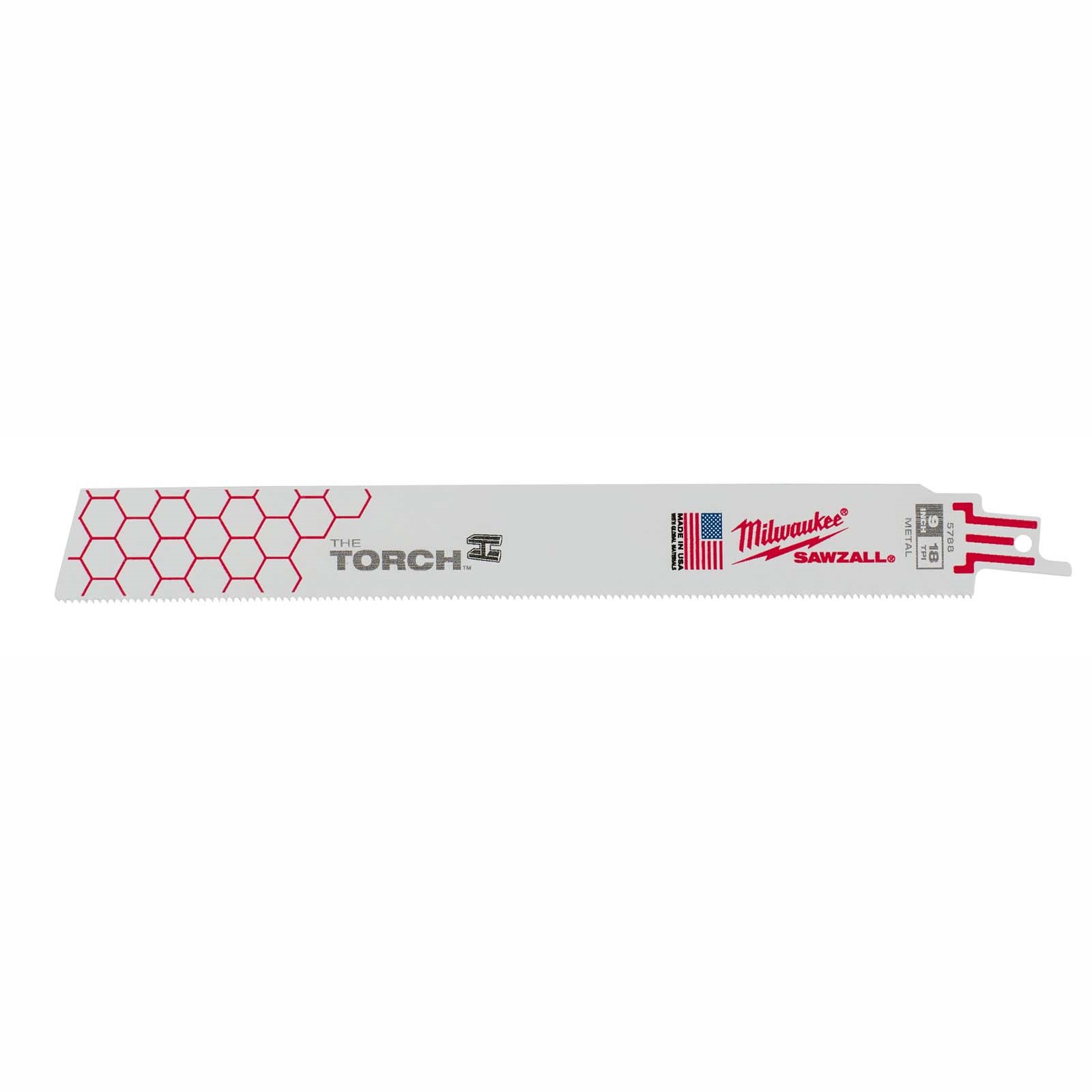 20971 9 18TPI SAWZALL BLADES, TORCH, METAL (5 PACK)