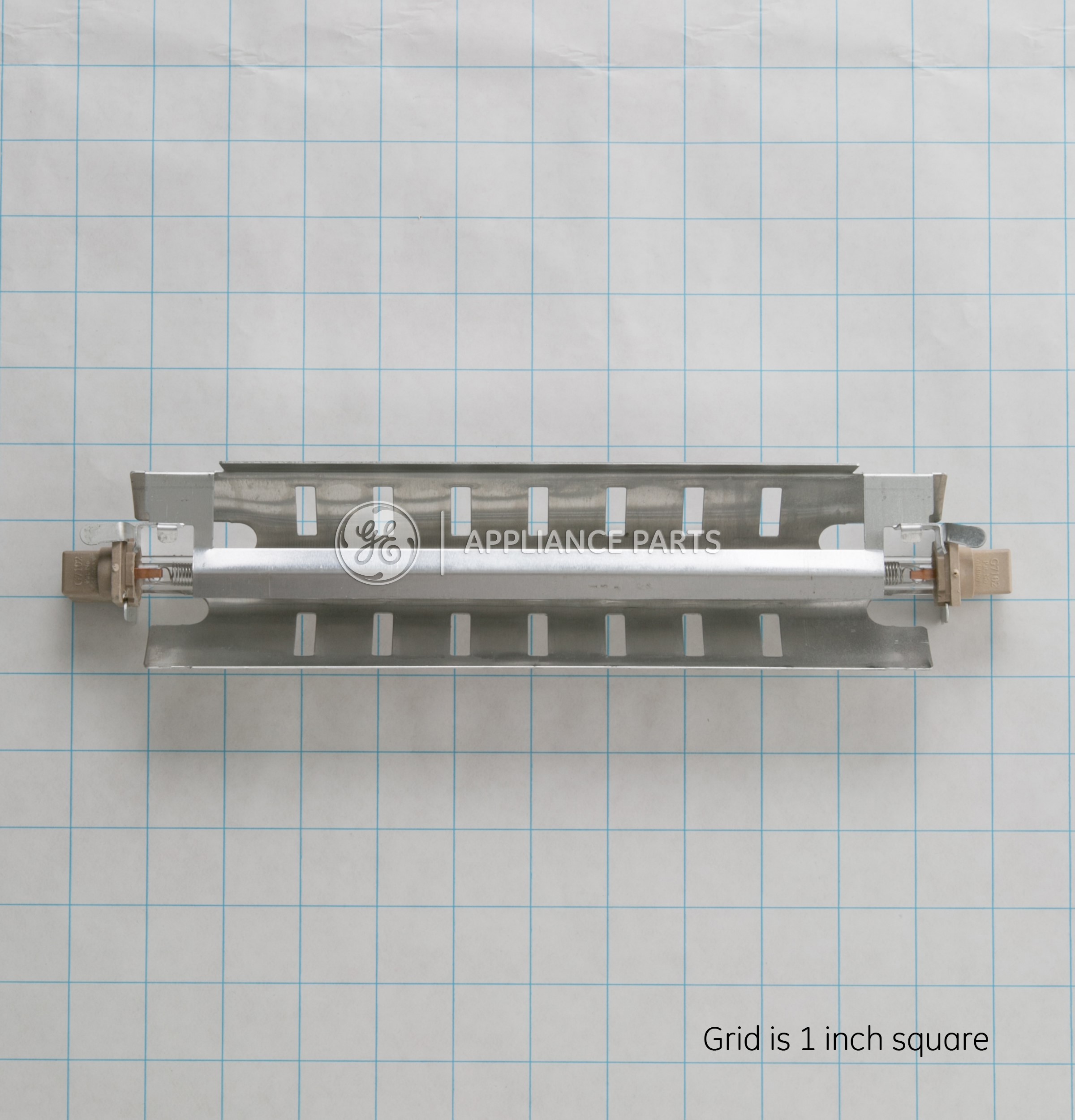 WR51X10055 GE Refrigerator Defrost Heater and Bracket Assembly