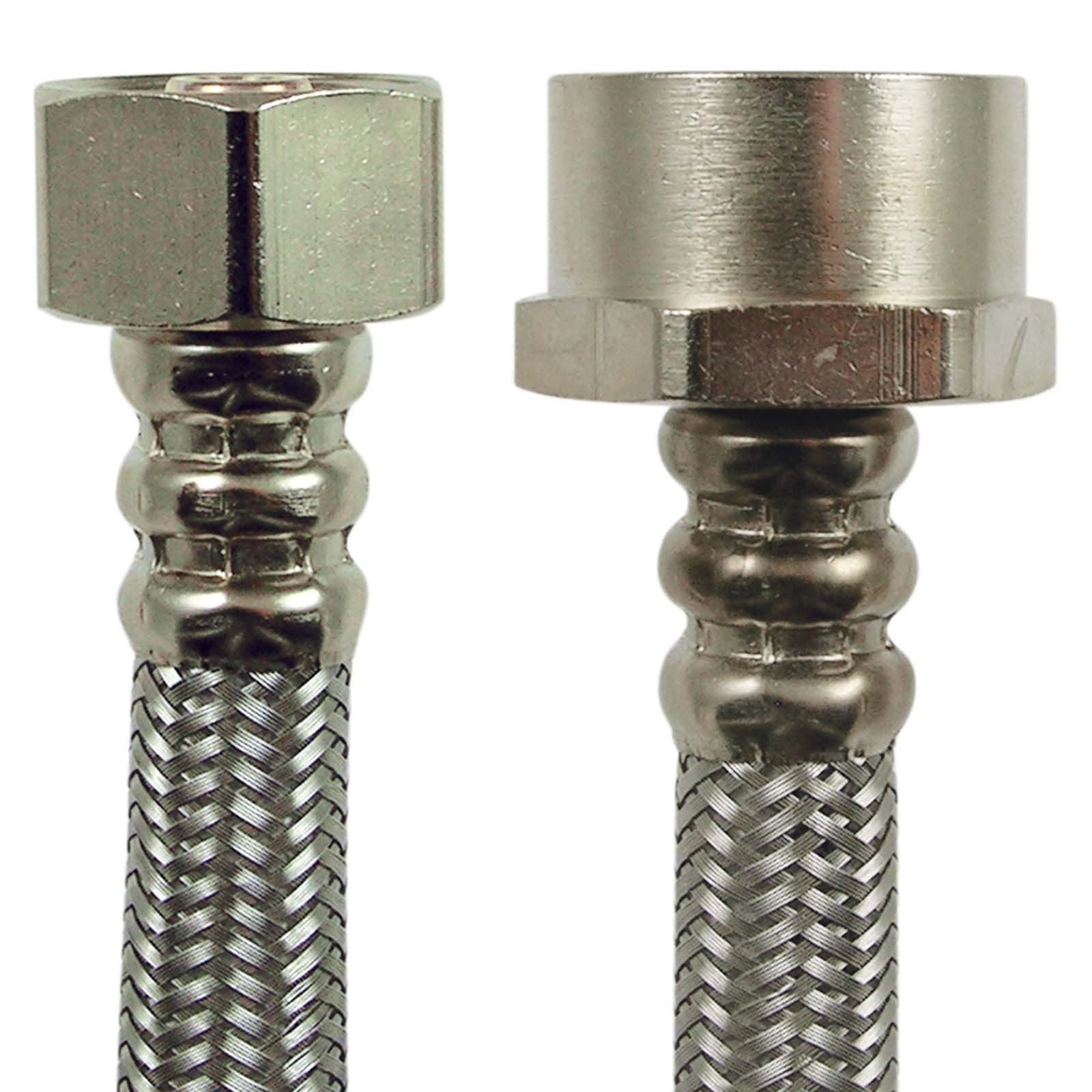 59677 1/2 FIP X 7/8 BALLCOCK X 12 L CHROME PLATED STAINL