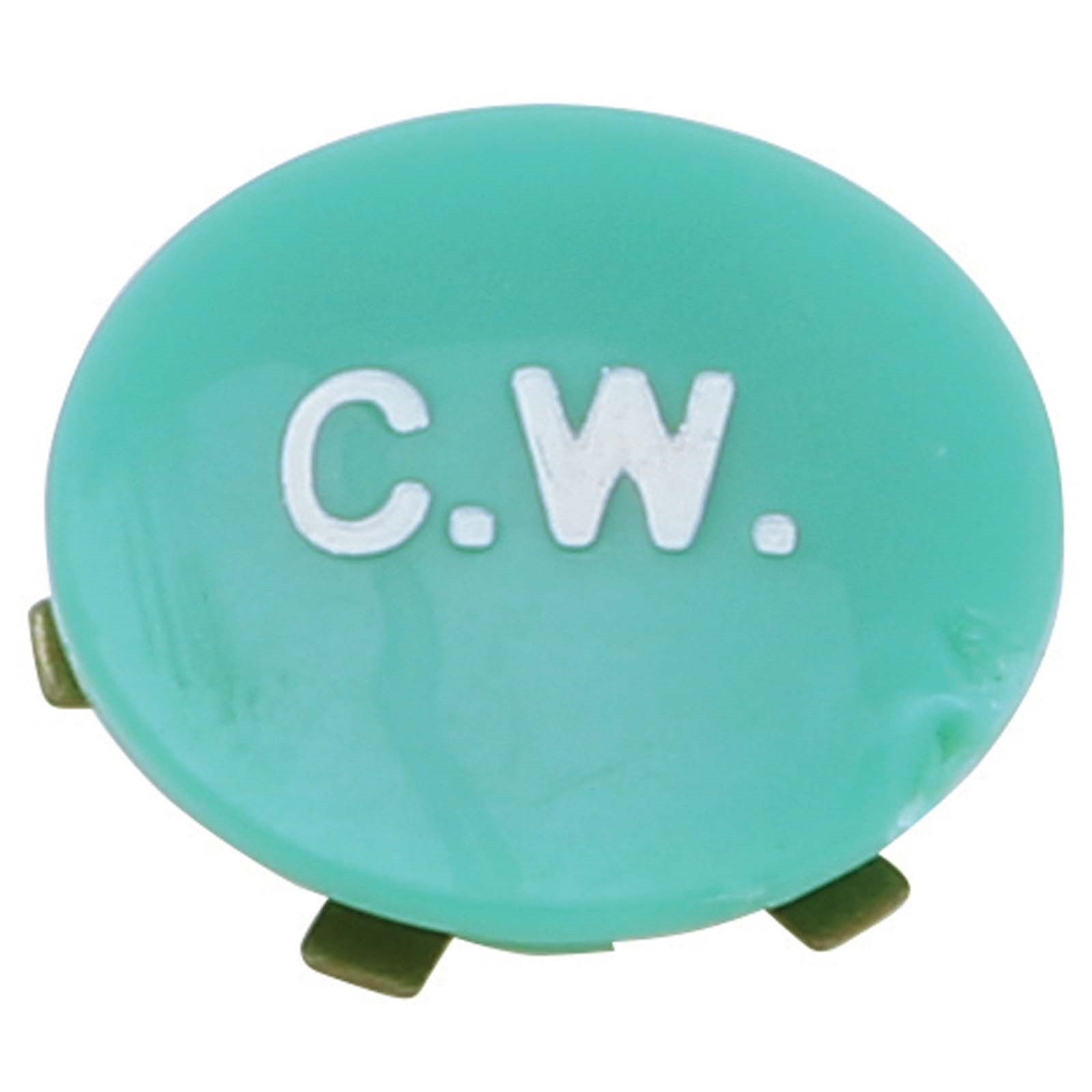 91110 ACCESSORIES INDEX BUTTON-GREEN-COLD WATER