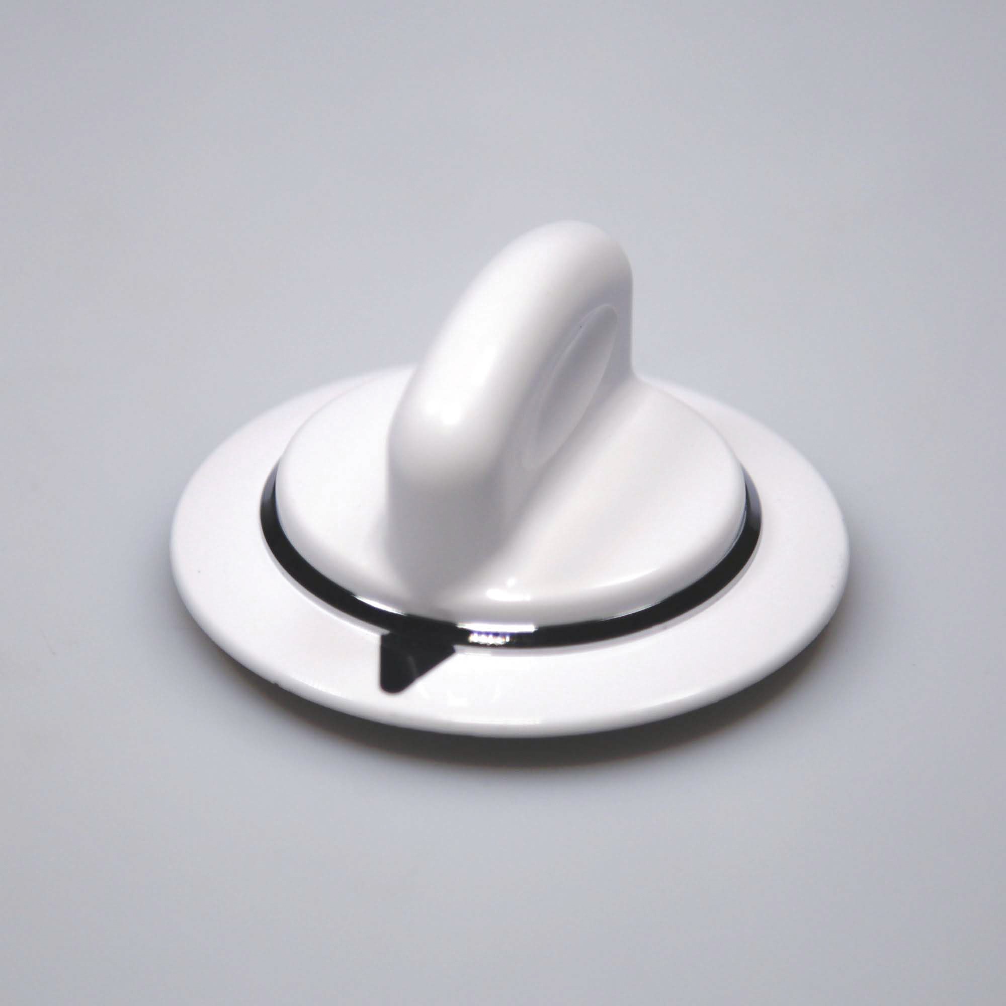 WE01X20374 GE Timer Knob Assembly White