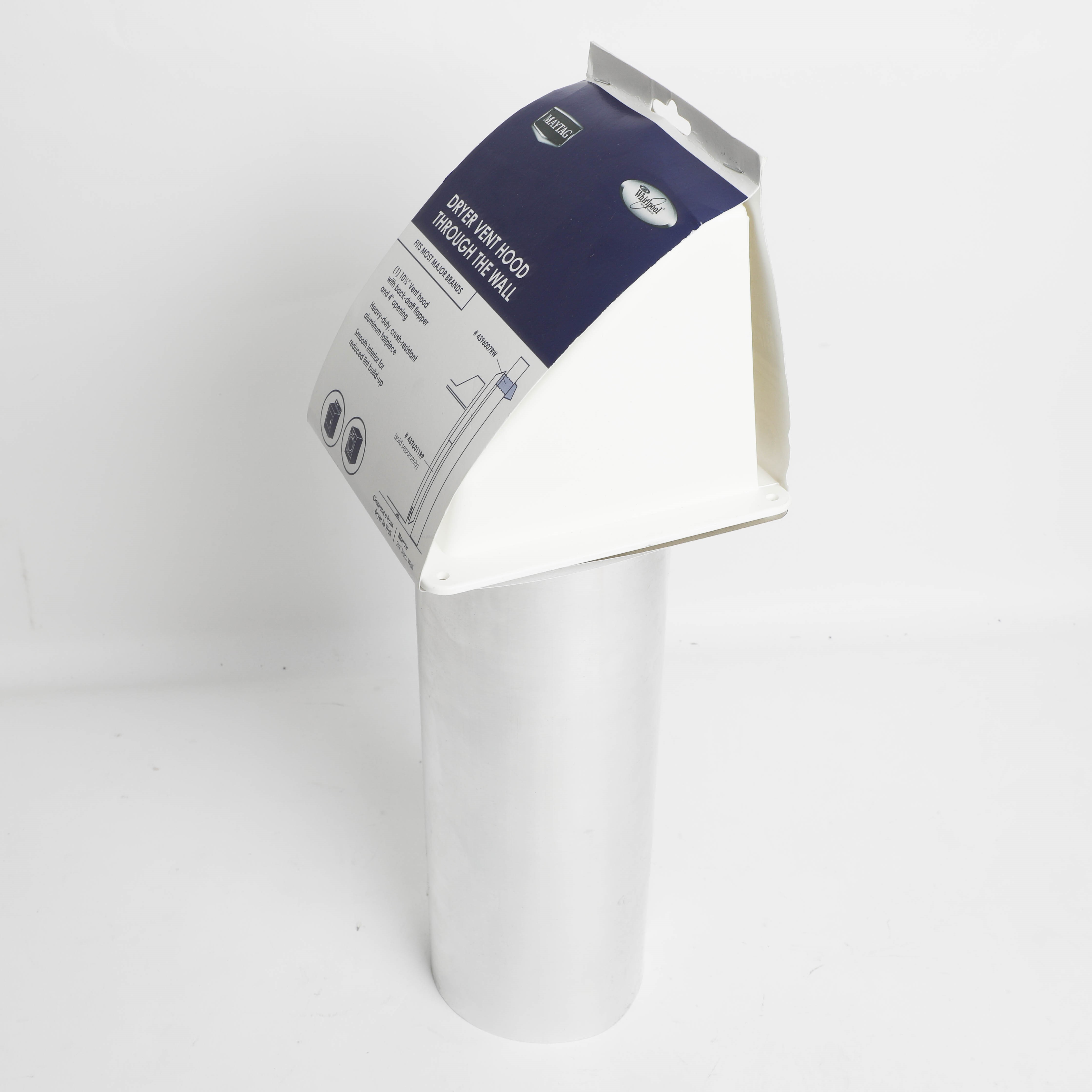 4396007RW Whirlpool Dryer Vent Hood