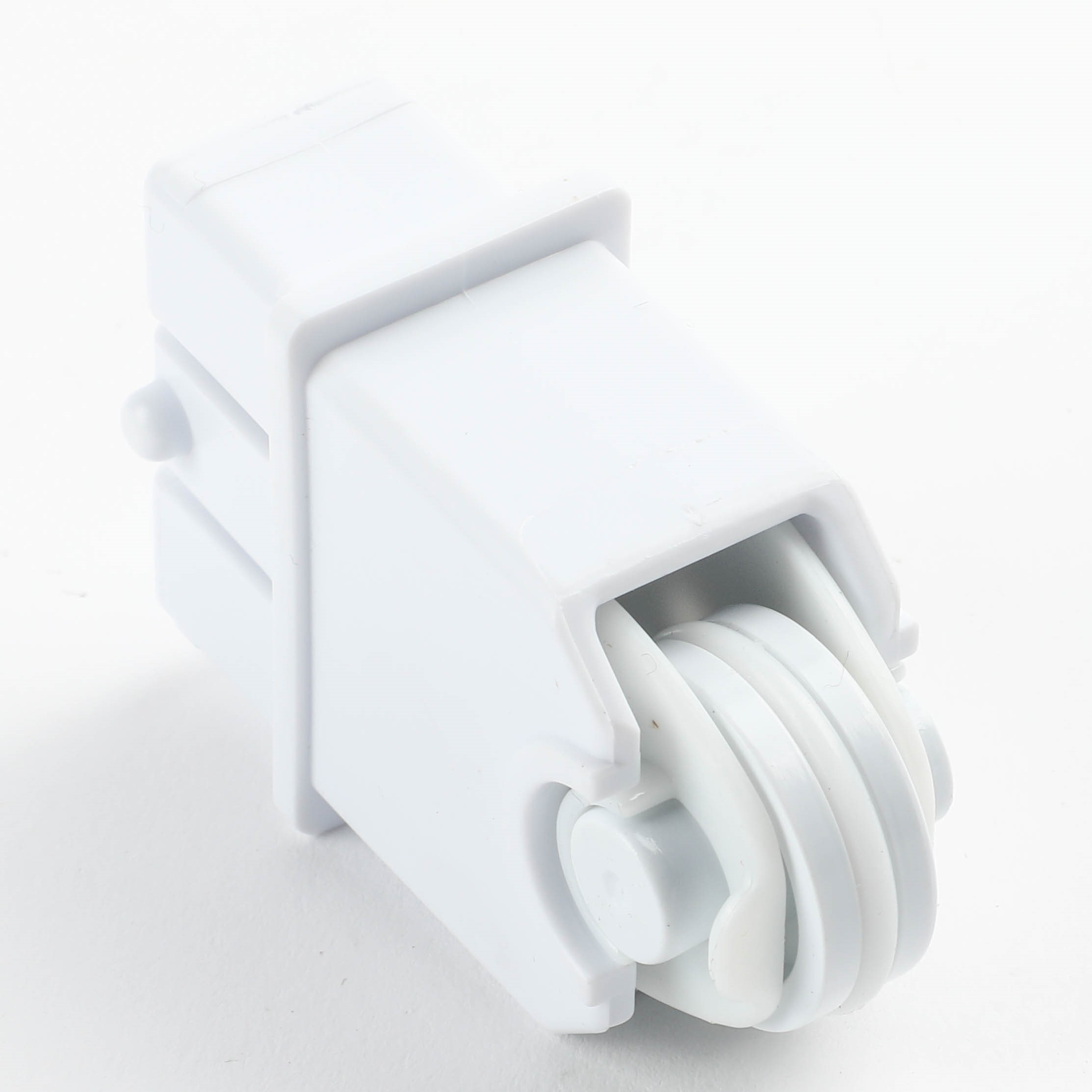 WR02X36806 WHITE FREEZER UPPER BASKET ROLLER