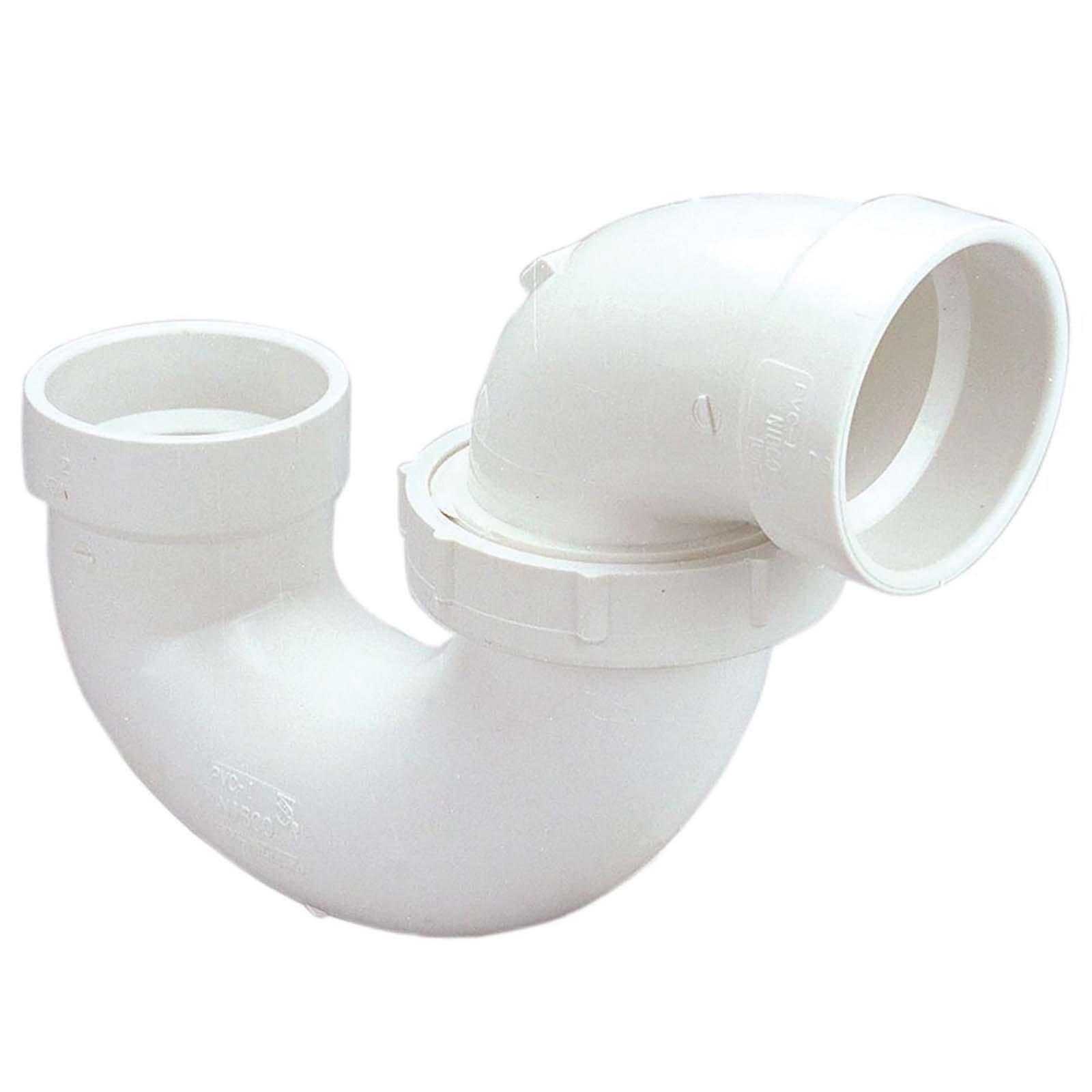 55588 PVC-DWV HXH PTRAP W/UN JT 4895 1-1/2