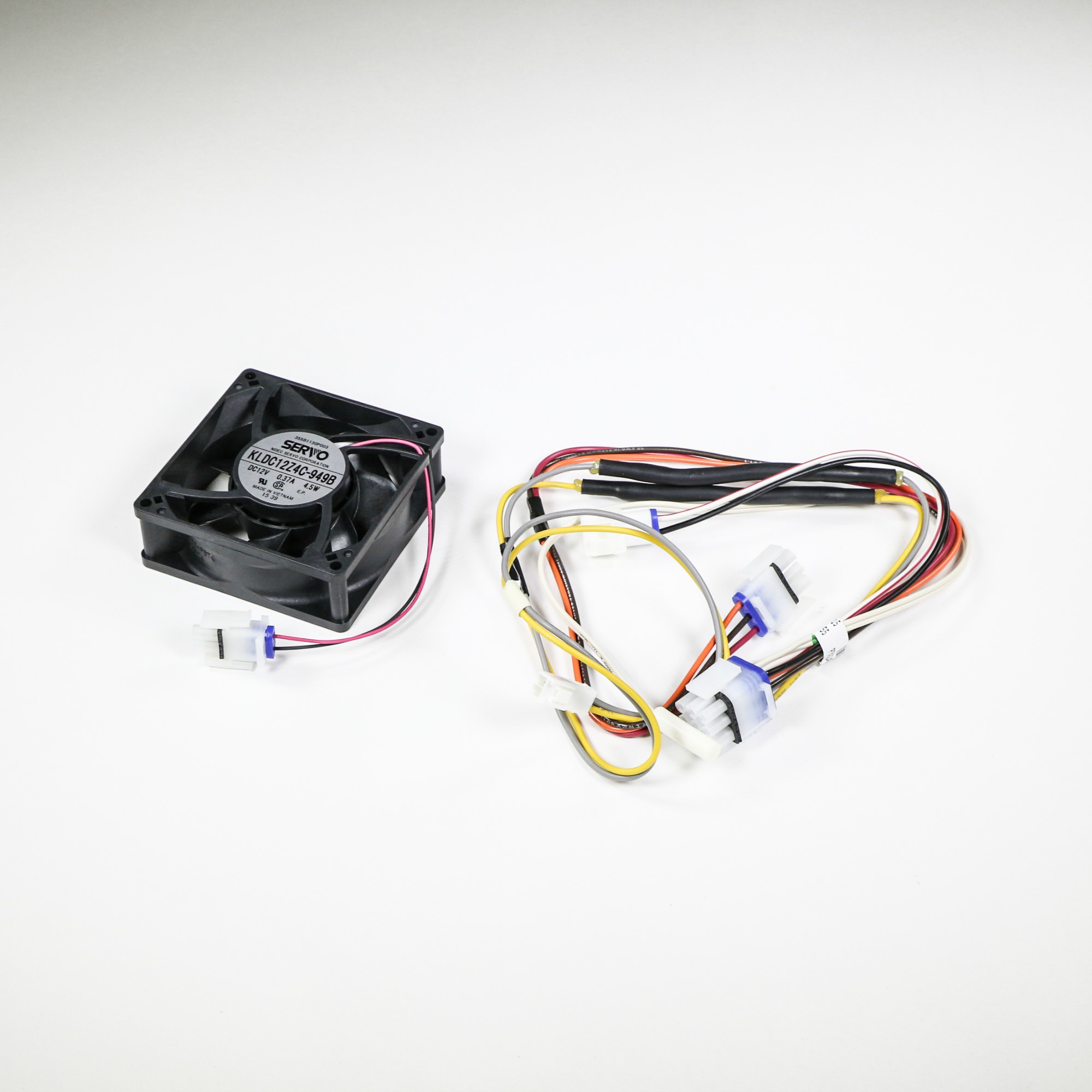 WR17X13035 GE Refrigerator QC Fan and HAR
