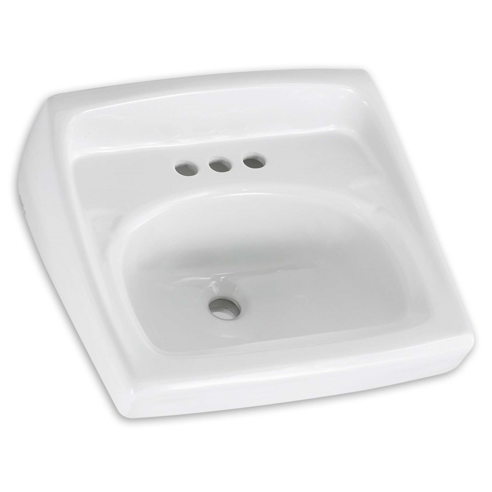 102970 AM STD LUCERNE WALL-HUNG LAV SINK, 4 CENTERS