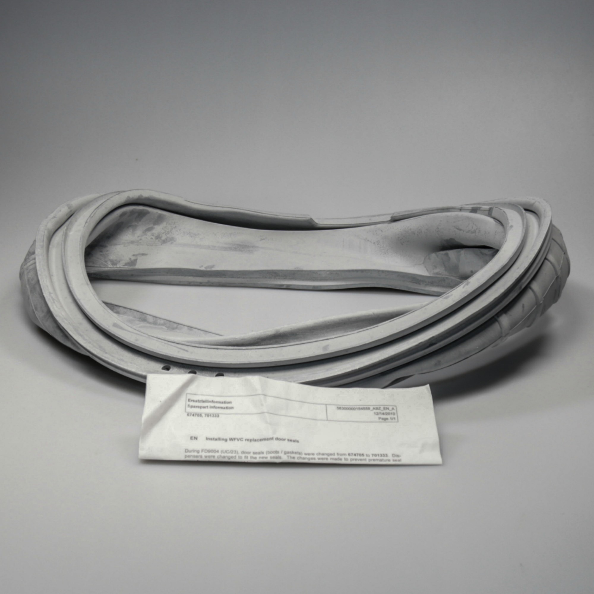 00701333 Bosch Washer Boot Gasket