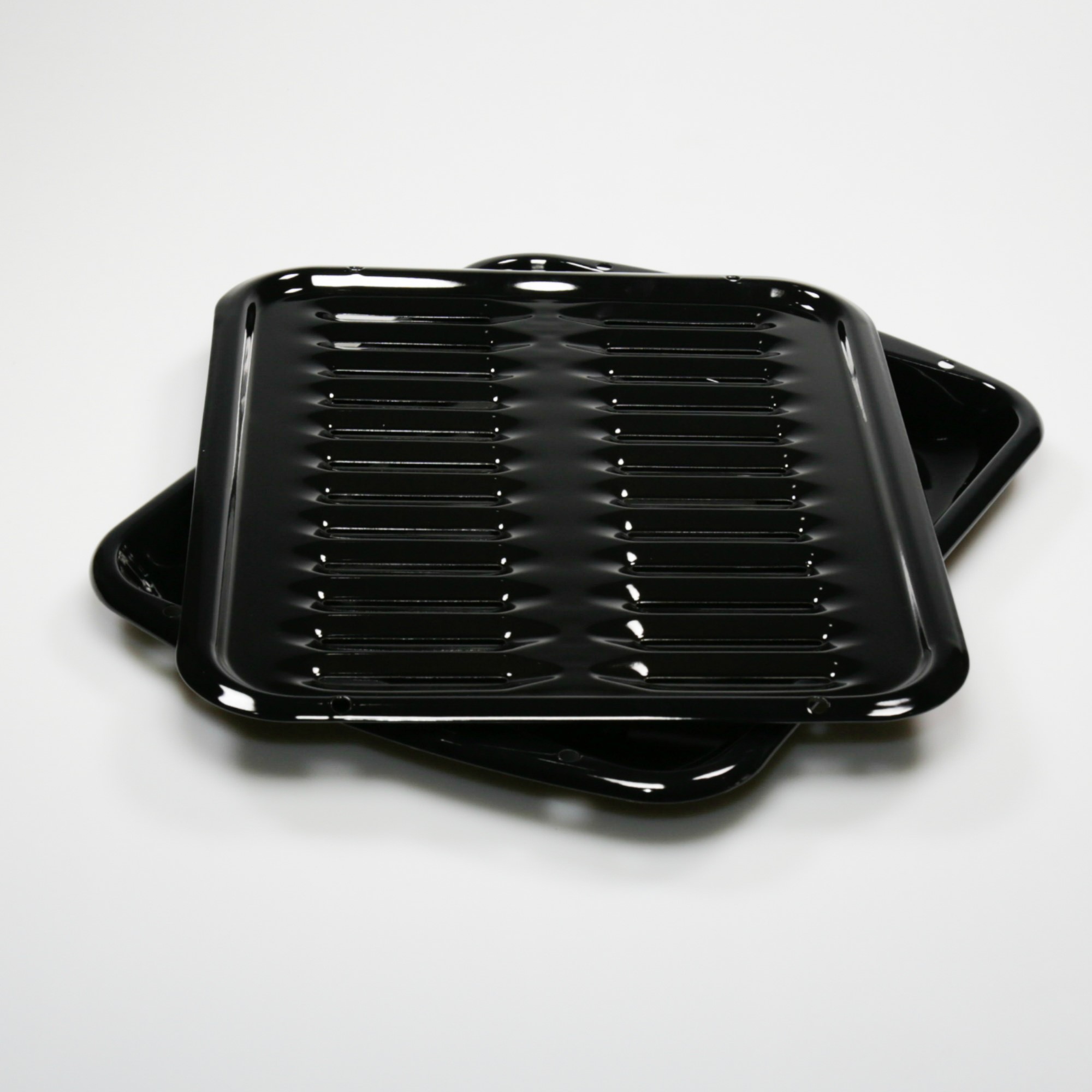 4396923 Whirlpool Gray Porcelian Broil Pan Set